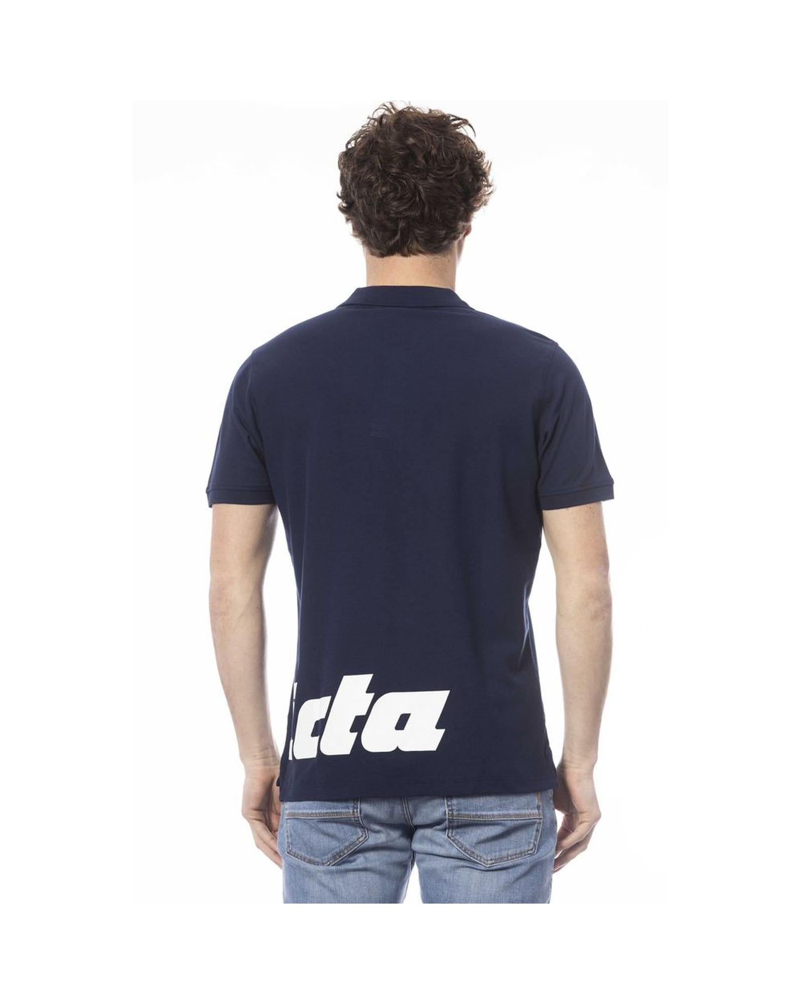 Invicta Men's Blue Cotton Polo Shirt - S