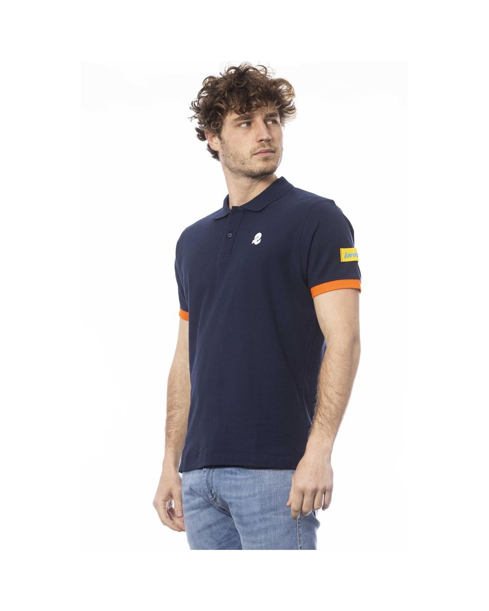 Invicta Men's Blue Cotton Polo Shirt - S Secondary image