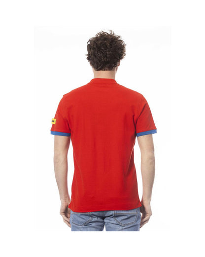Invicta Men's Red Cotton Polo Shirt - 2XL