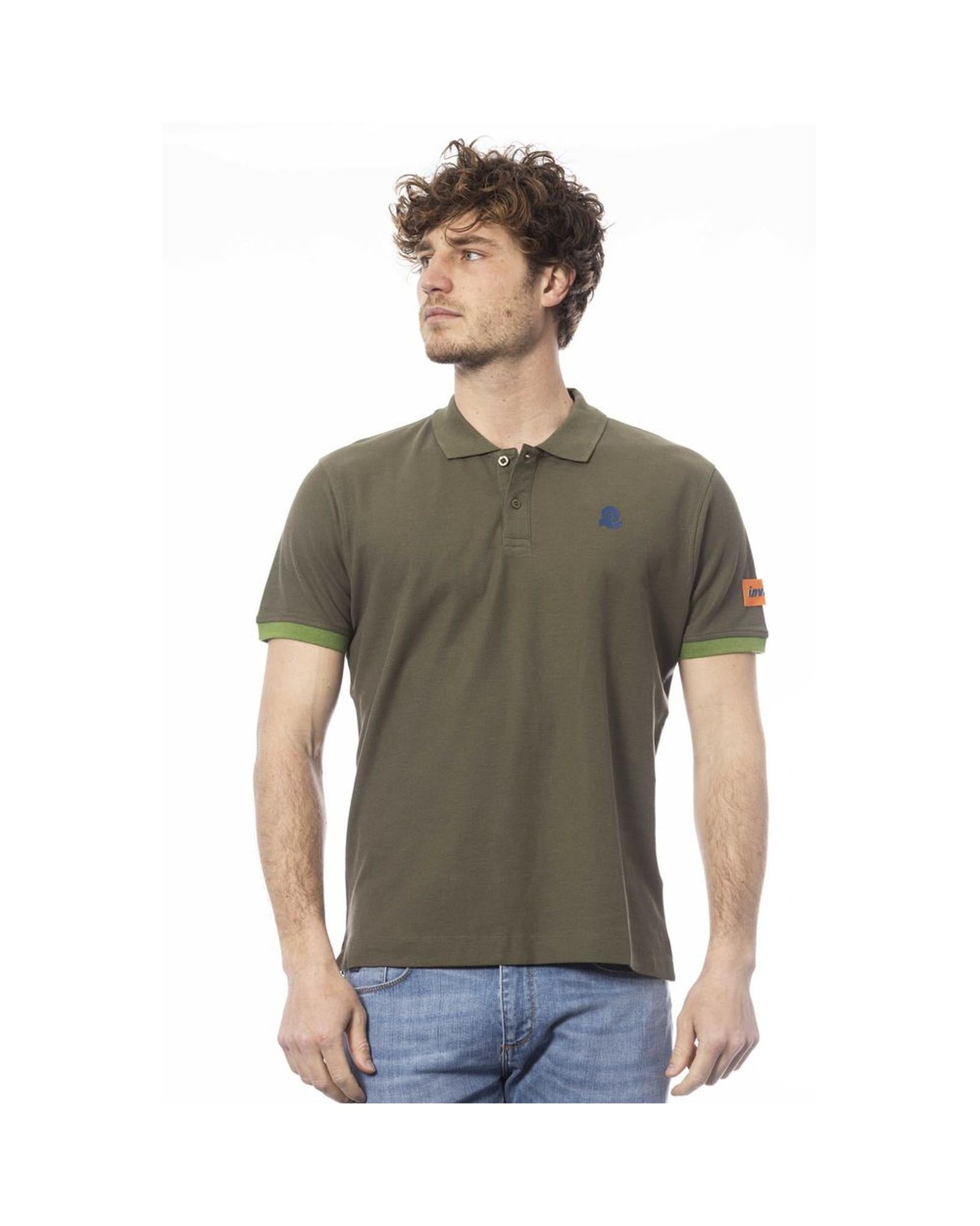 Invicta Men's Green Cotton Polo Shirt - L Main image