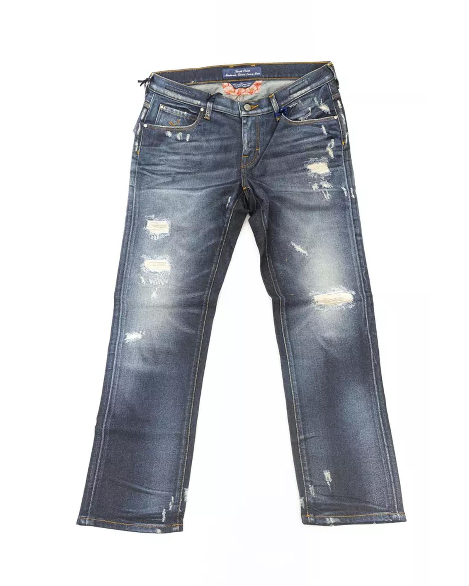 5-Pocket Jeans with Straight Leg and Small Rips W30 US Women Secondary image