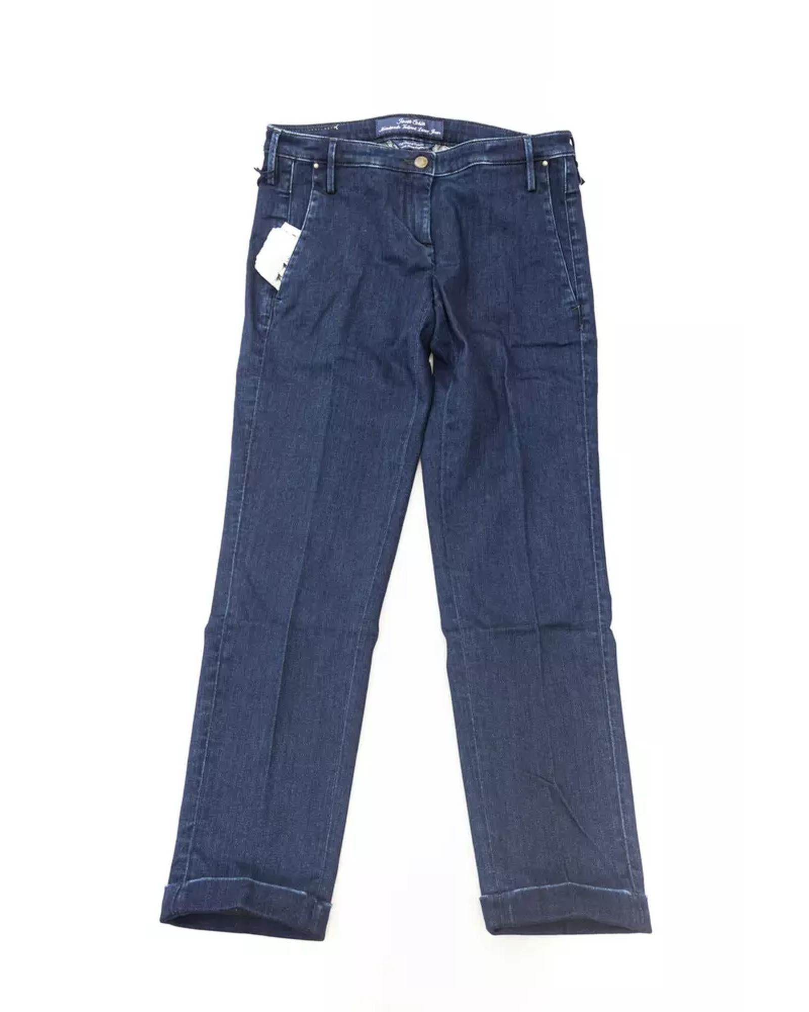 Logo Embroidered Chino Jeans with Pony Skin Label W27 US Women Secondary image