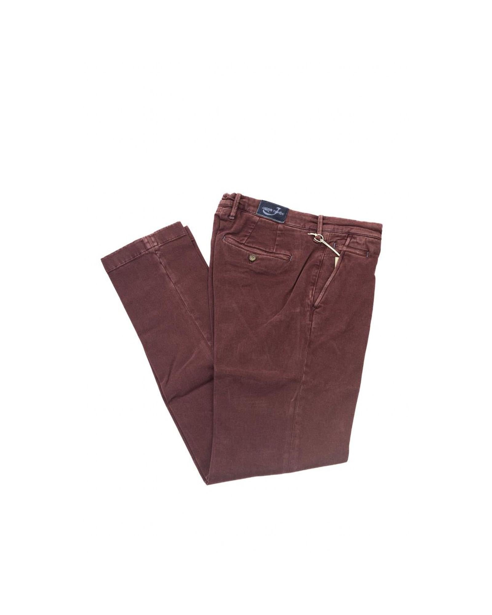 Jacob Cohen Men's Burgundy Cotton Jeans & Pant - W32 US Main image