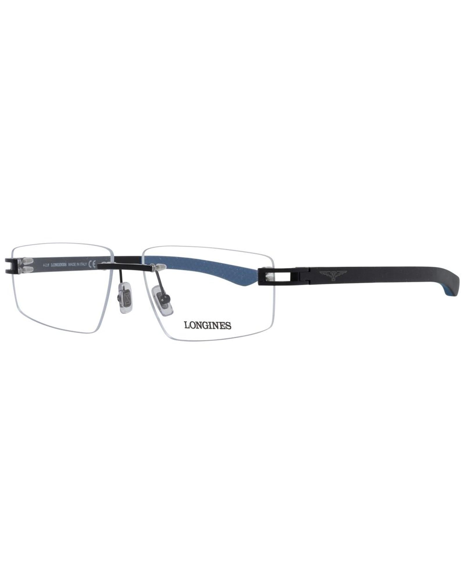 Longines Men's Black  Optical Frames - One Size Main image
