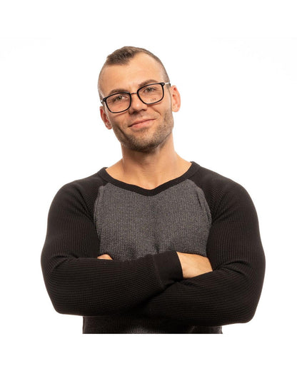 Lozza Men's Black  Optical Frames - One Size