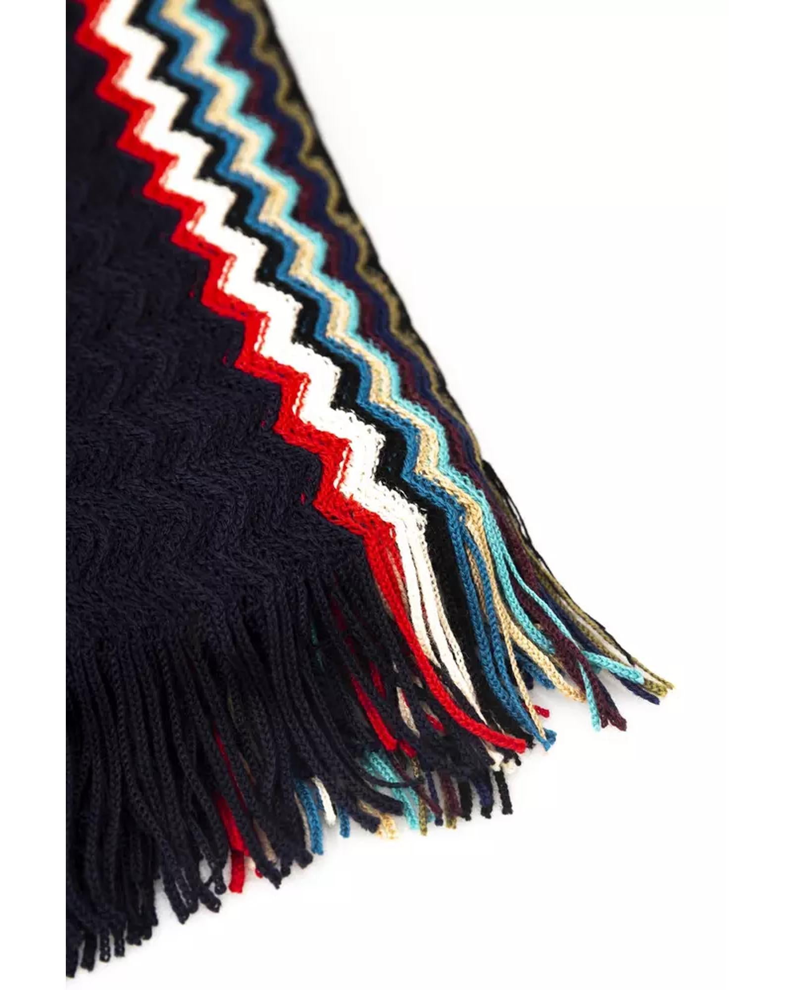 Geometric Fantasy Fringed Scarf One Size Men Secondary image