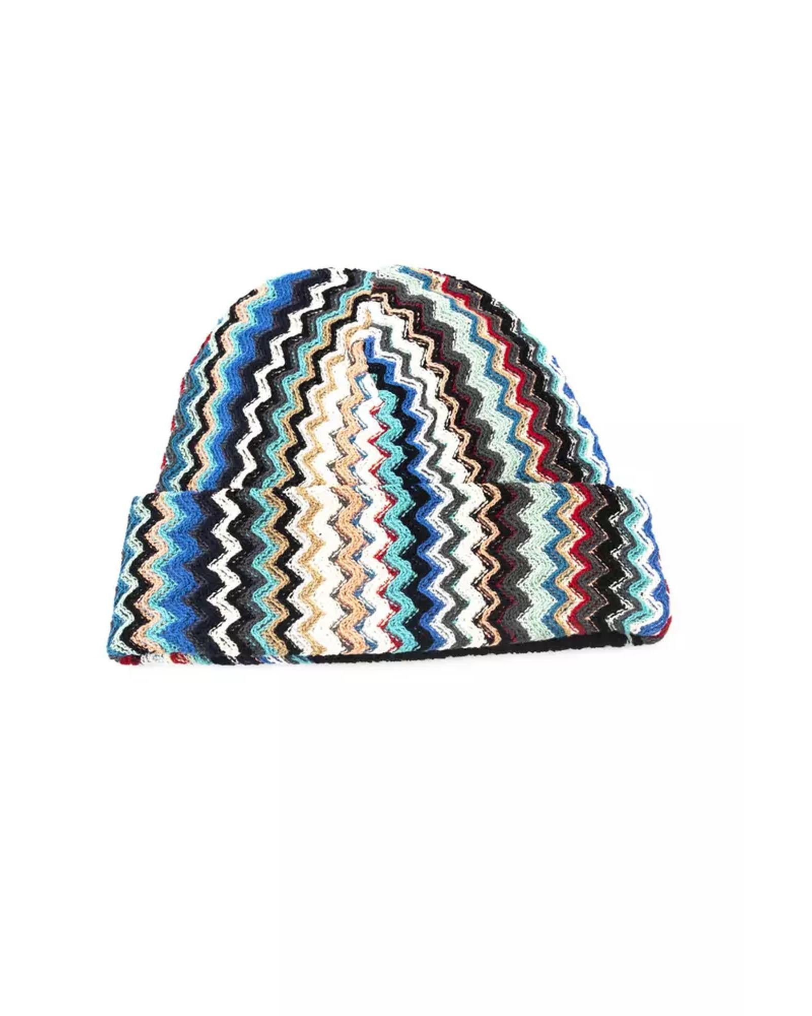 Geometric Fantasy Multicolor Hat One Size Men Main image
