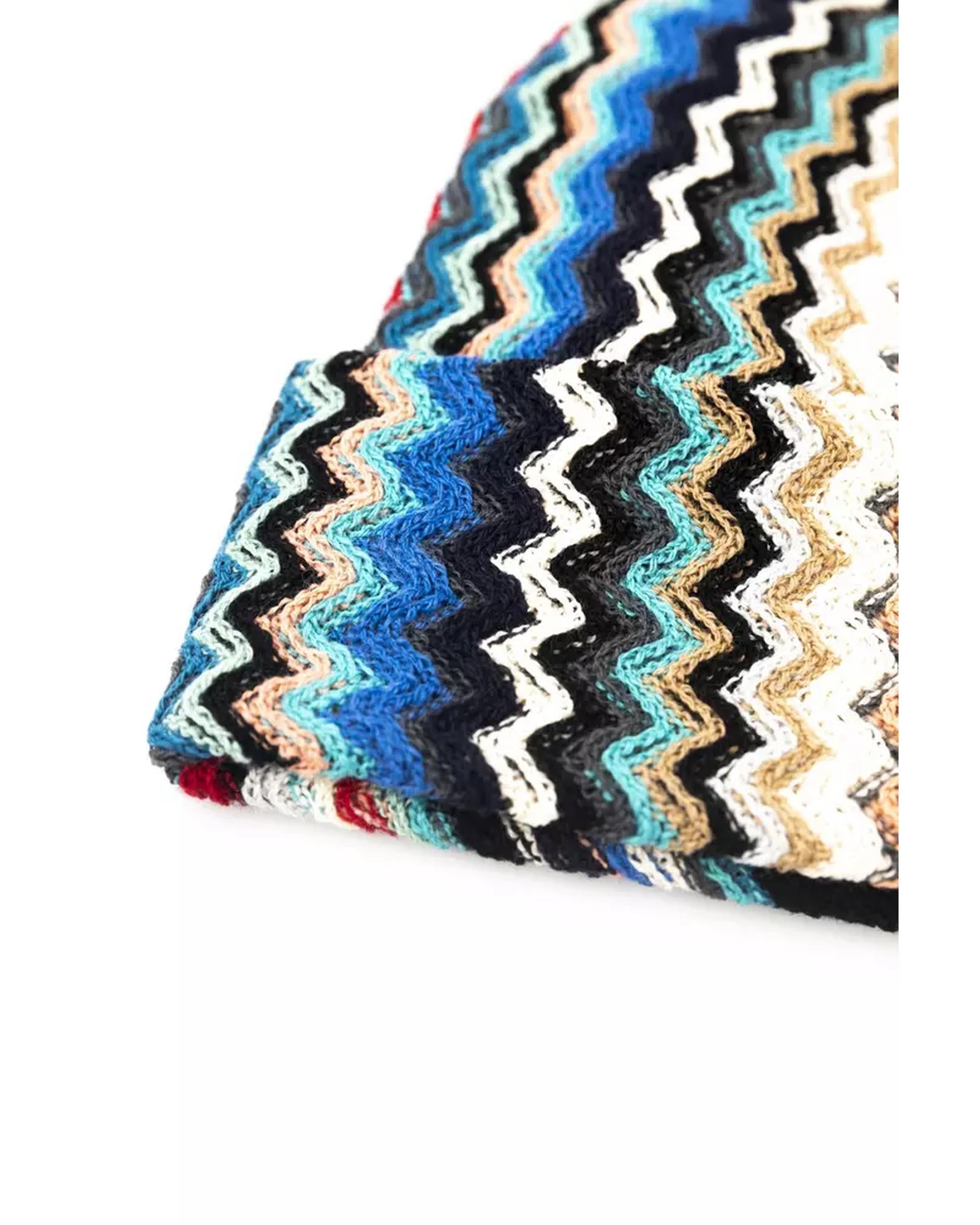 Geometric Fantasy Multicolor Hat One Size Men Secondary image