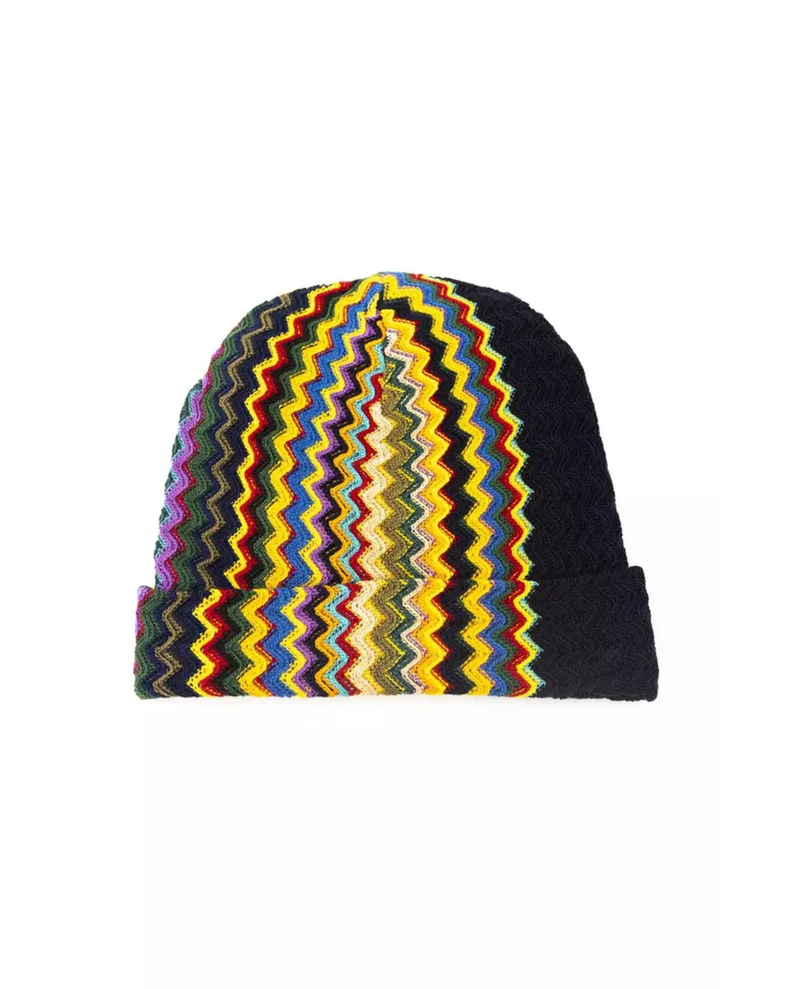 Geometric Fantasy Multicolor Hat One Size Men Main image