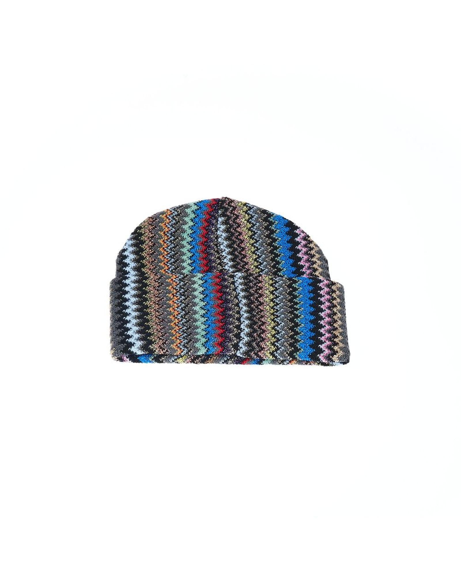 Missoni Women's Geometric Fantasy Multicolor Wool-Acrylic Hat - One Size Secondary image