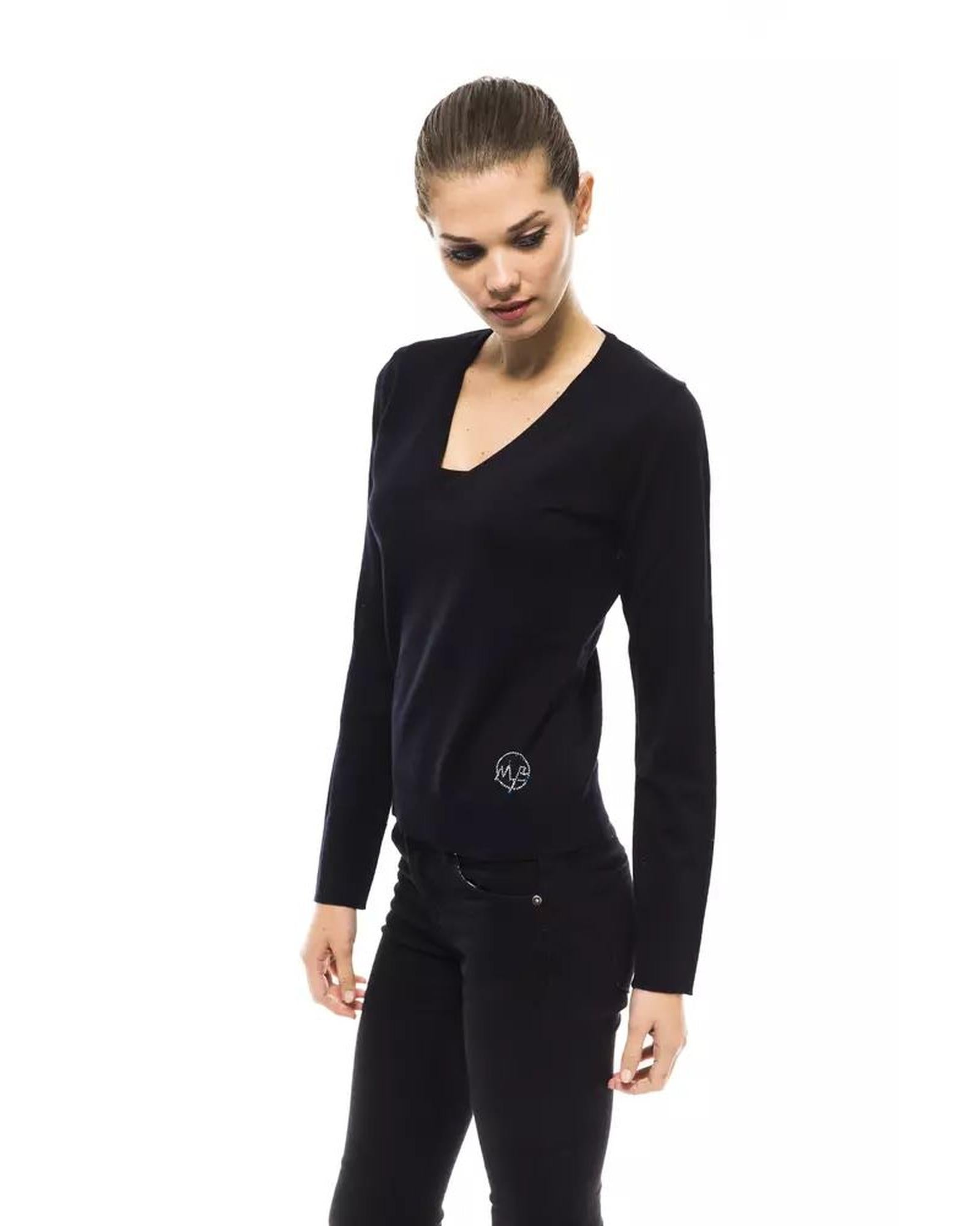 Montana Blu Women's Blue Wool Sweater - 46 IT Secondary image