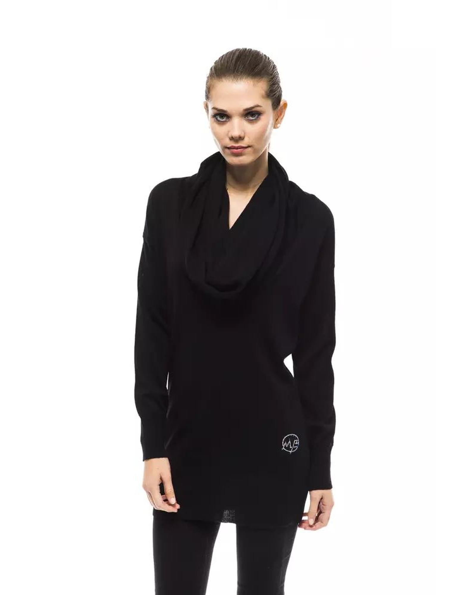 Montana Blu Women's Black Wool Sweater - 44 IT Main image