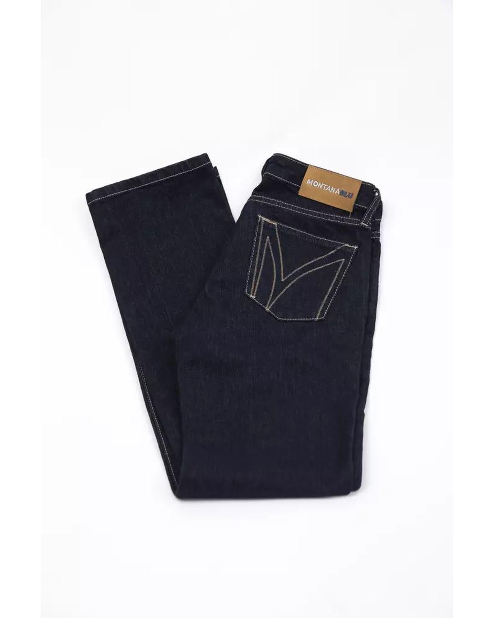 Montana Blu Women's Blue Cotton Jeans & Pant - W34 US Main image