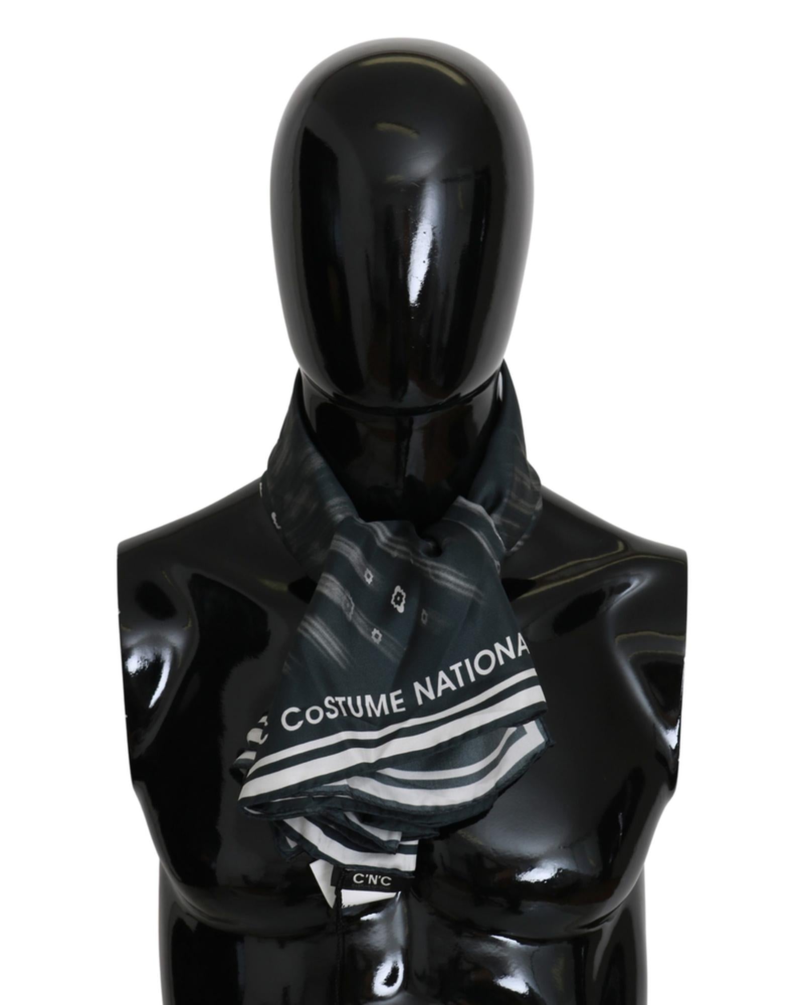 CNC Costume National Silk Womens Scarf One Size Men Main image