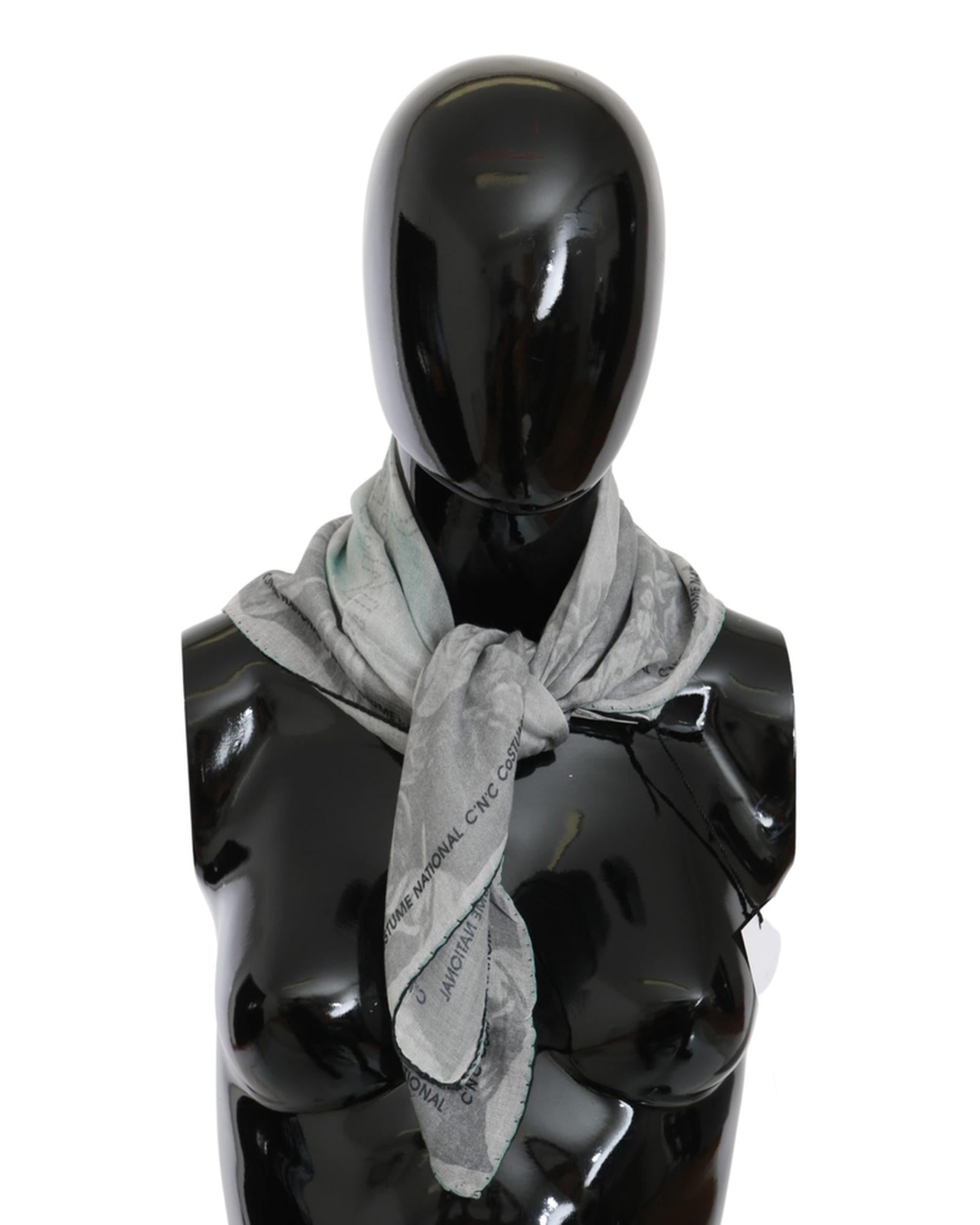 COSTUME NATIONAL Silk Scarf One Size Women Main image
