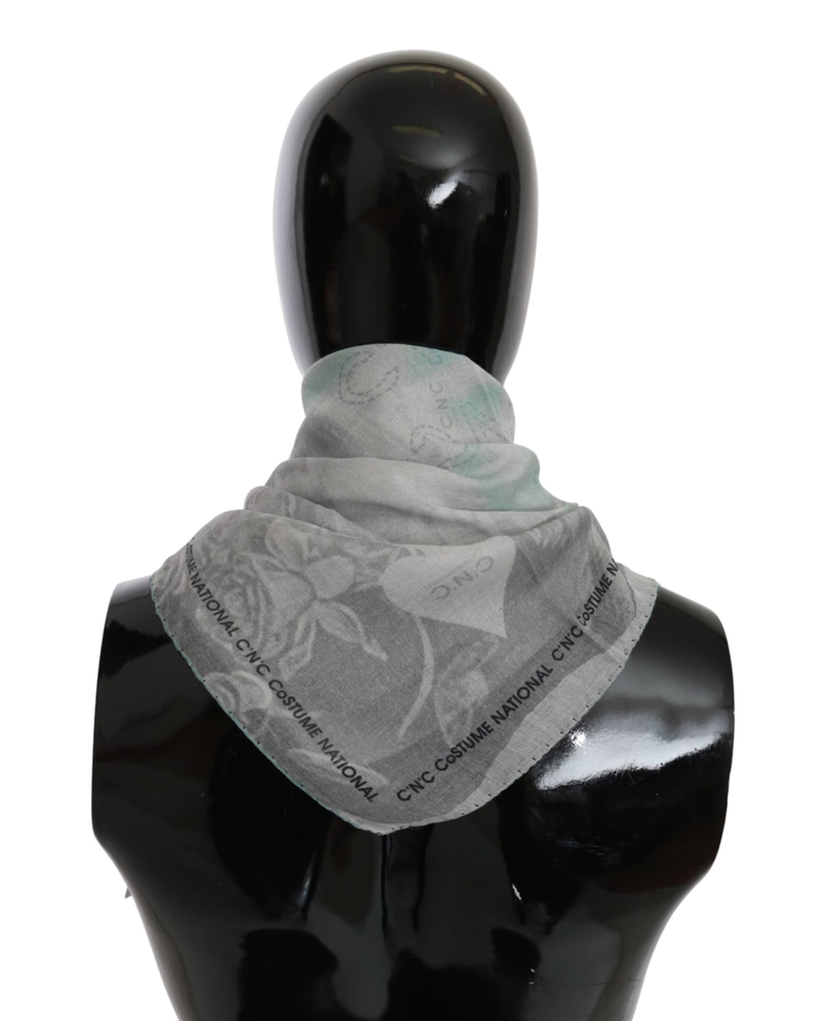 COSTUME NATIONAL Silk Scarf One Size Women Secondary image
