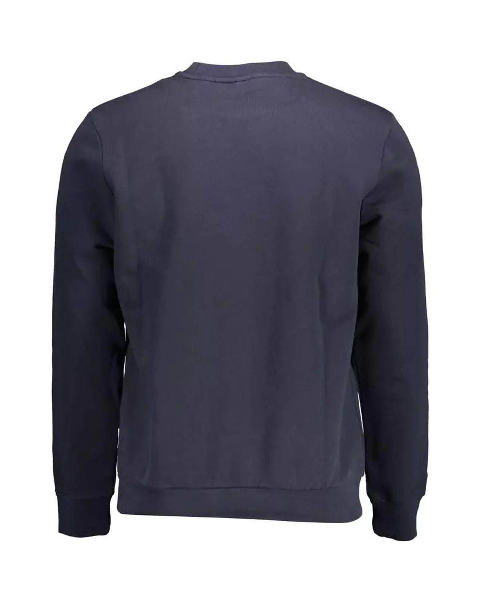 Napapijri Men's Blue Cotton Sweater - 2XL Secondary image