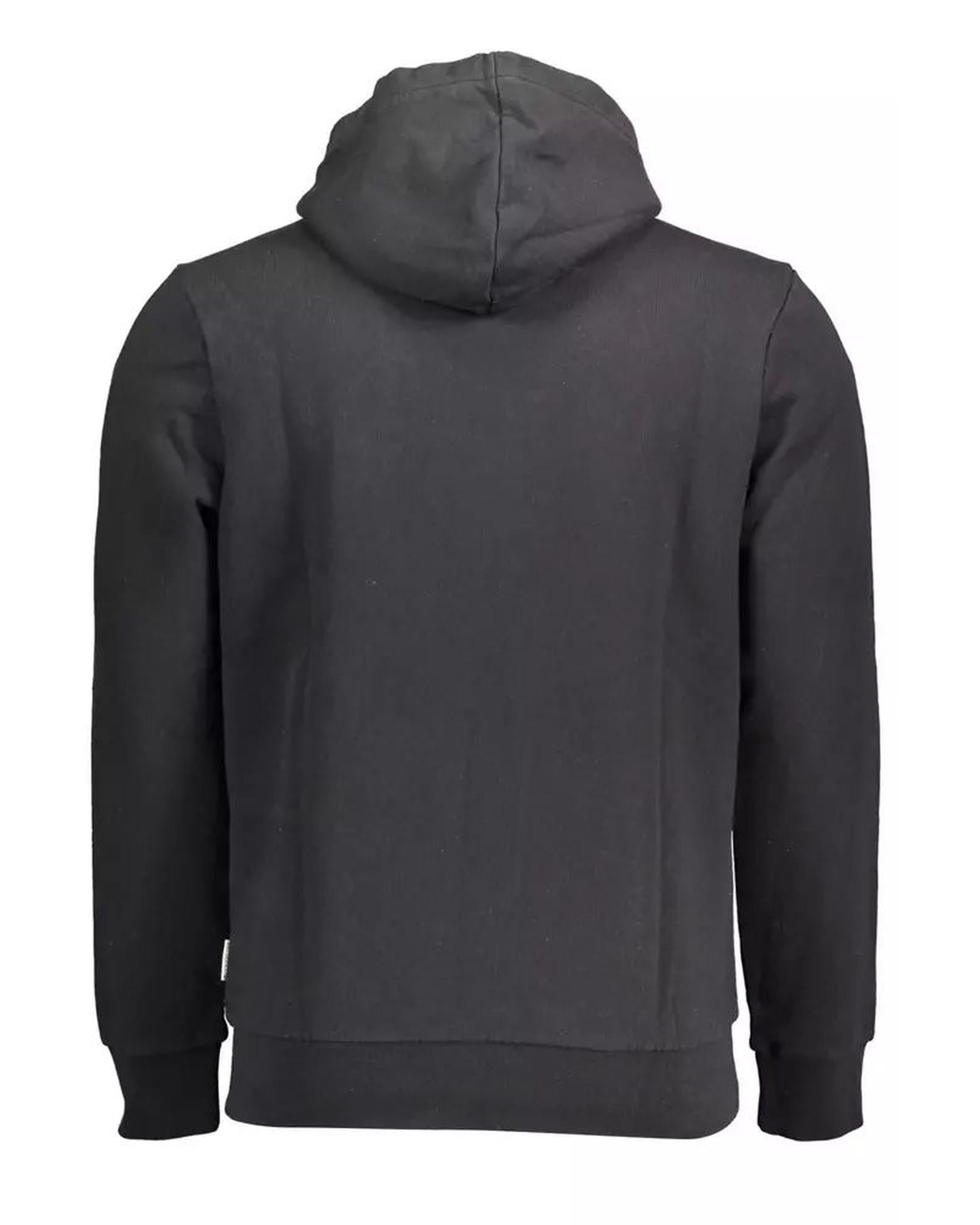 Napapijri Men's Black Cotton Sweater - 2XL Secondary image