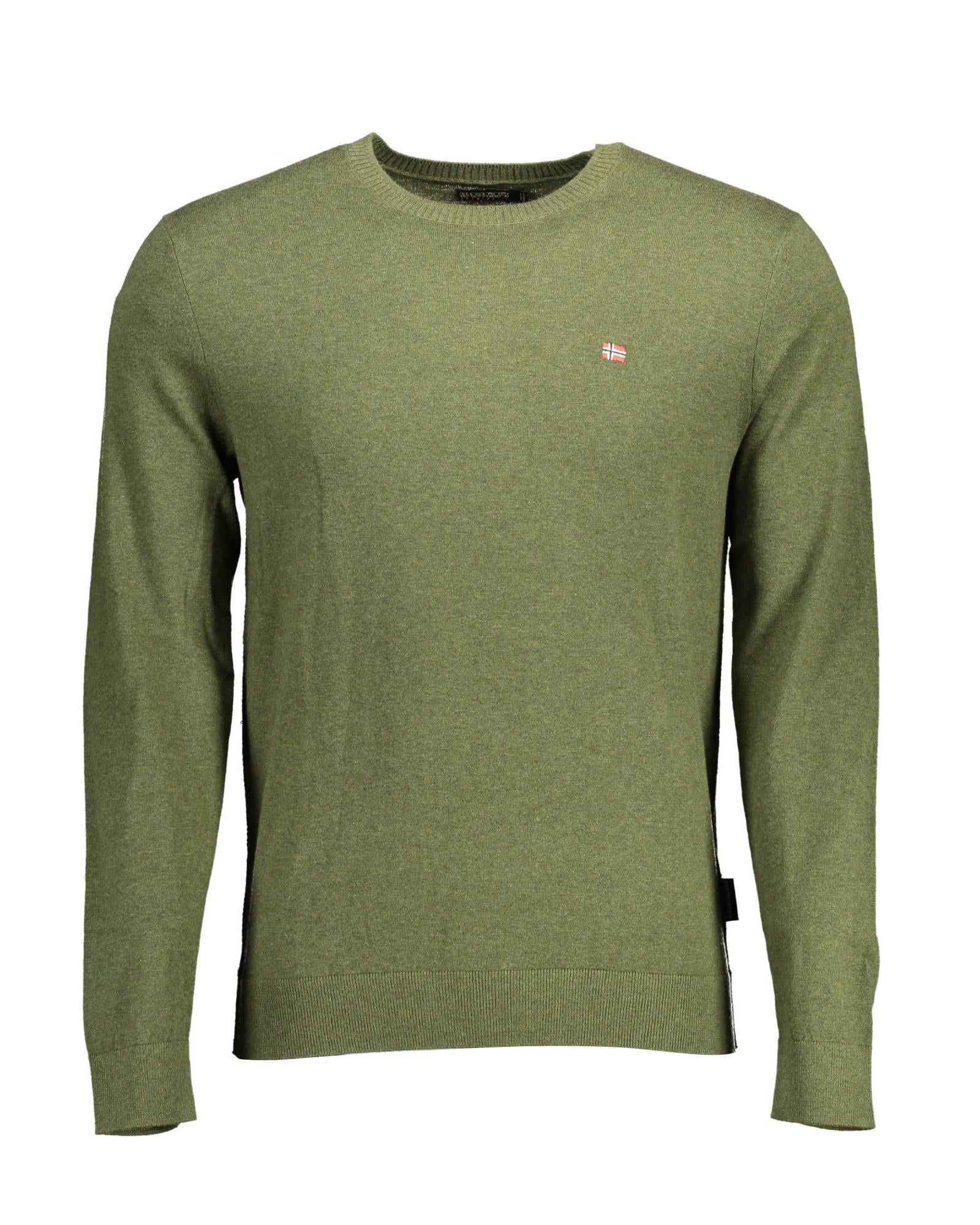 Napapijri Men's Green Cotton Shirt - 2XL Main image
