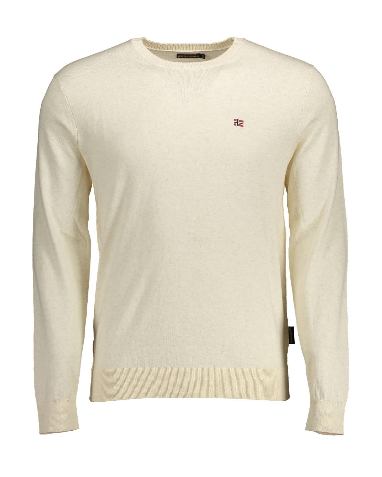 Napapijri Men's Beige Cotton Shirt - 2XL Main image