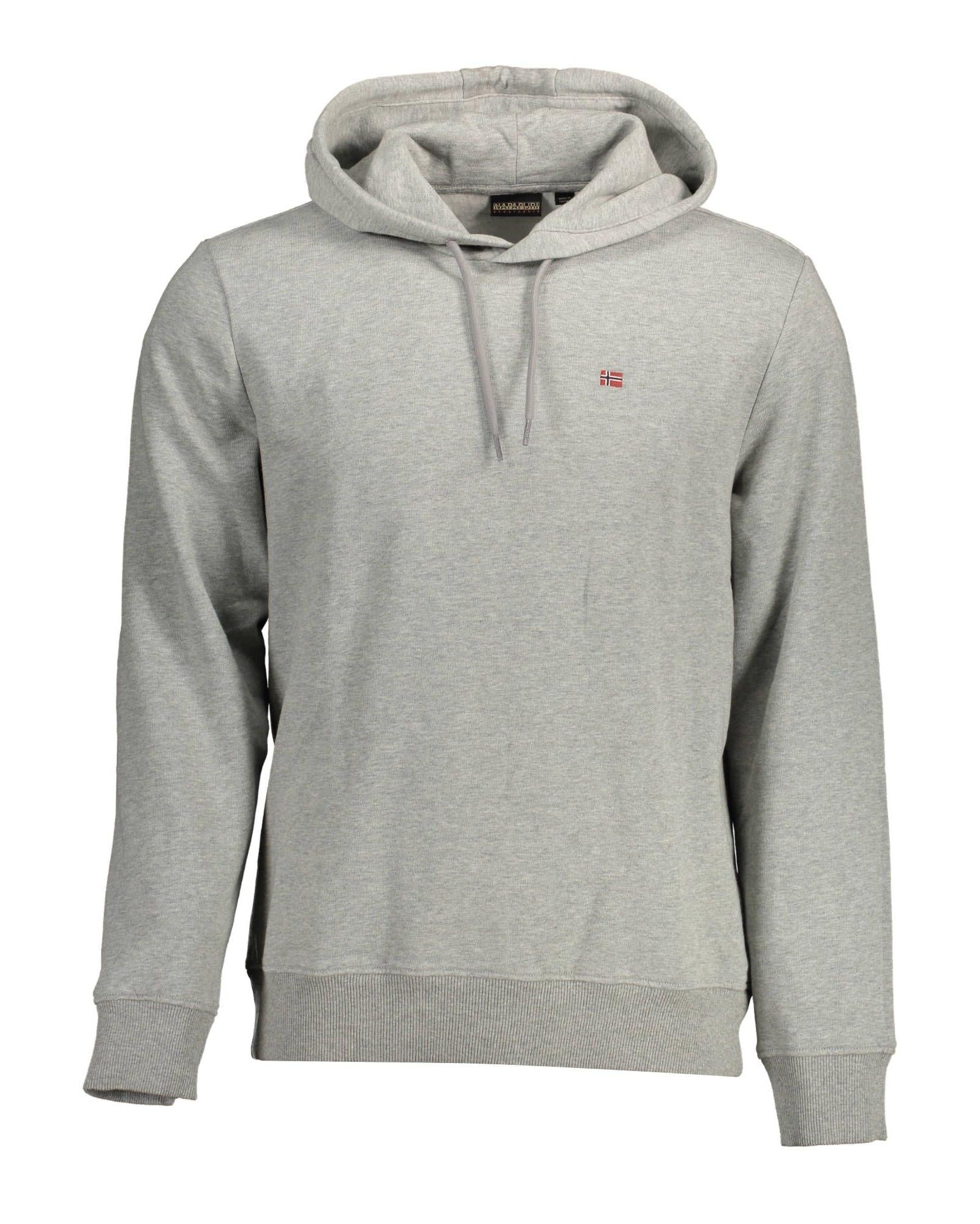 Napapijri Men's Gray Cotton Sweater - 2XL Main image