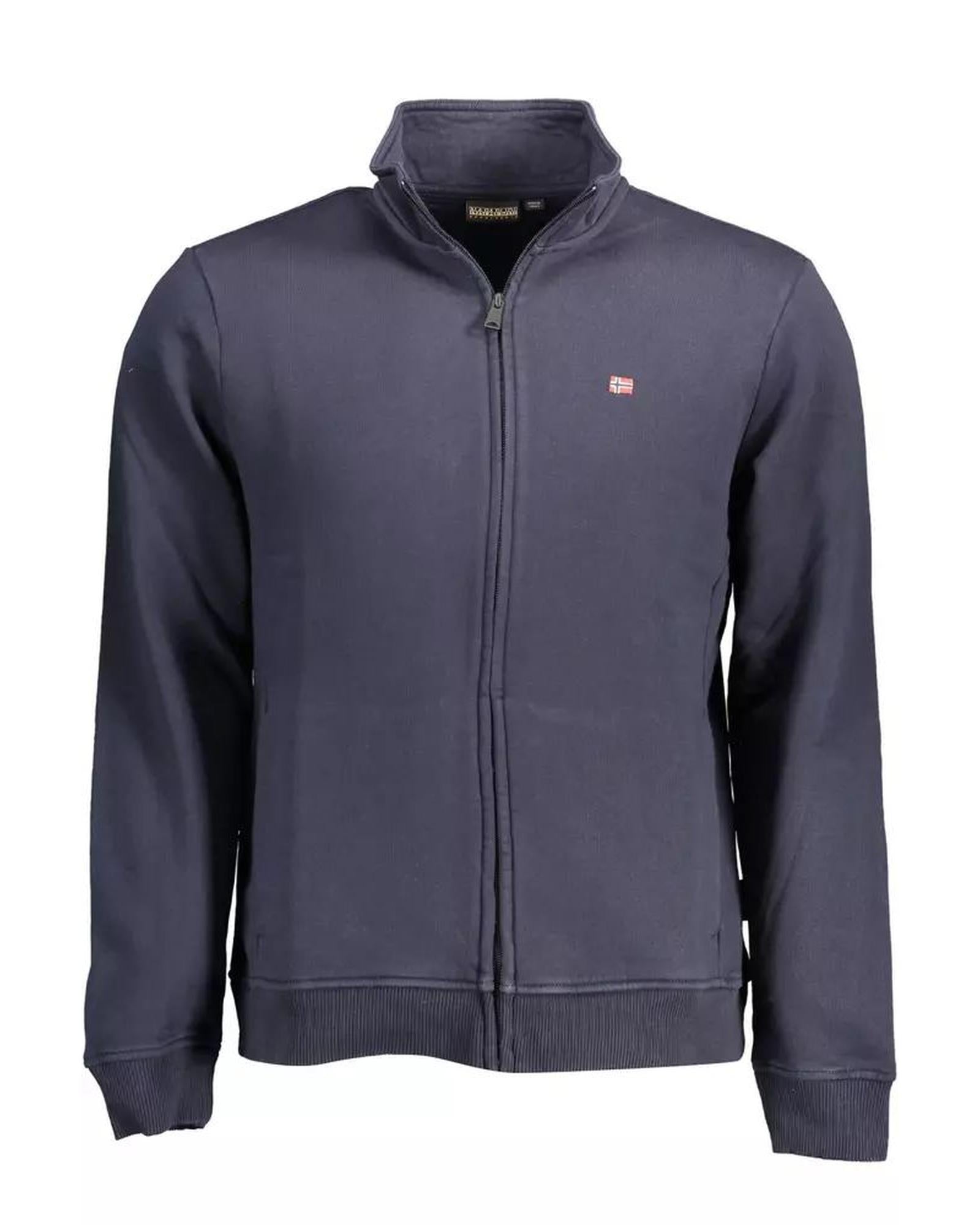 Napapijri Men's Blue Cotton Sweater - S Main image