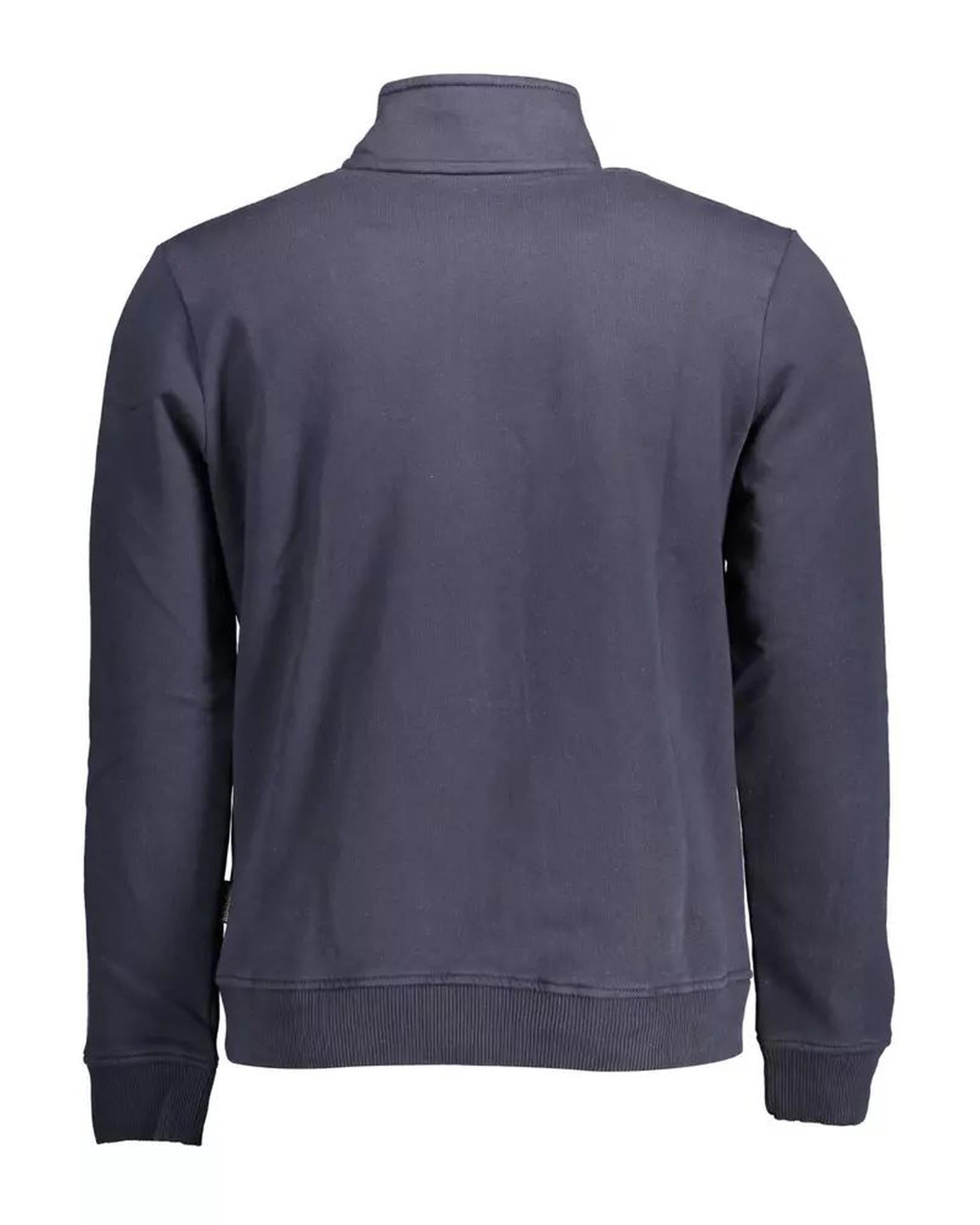 Napapijri Men's Blue Cotton Sweater - S Secondary image