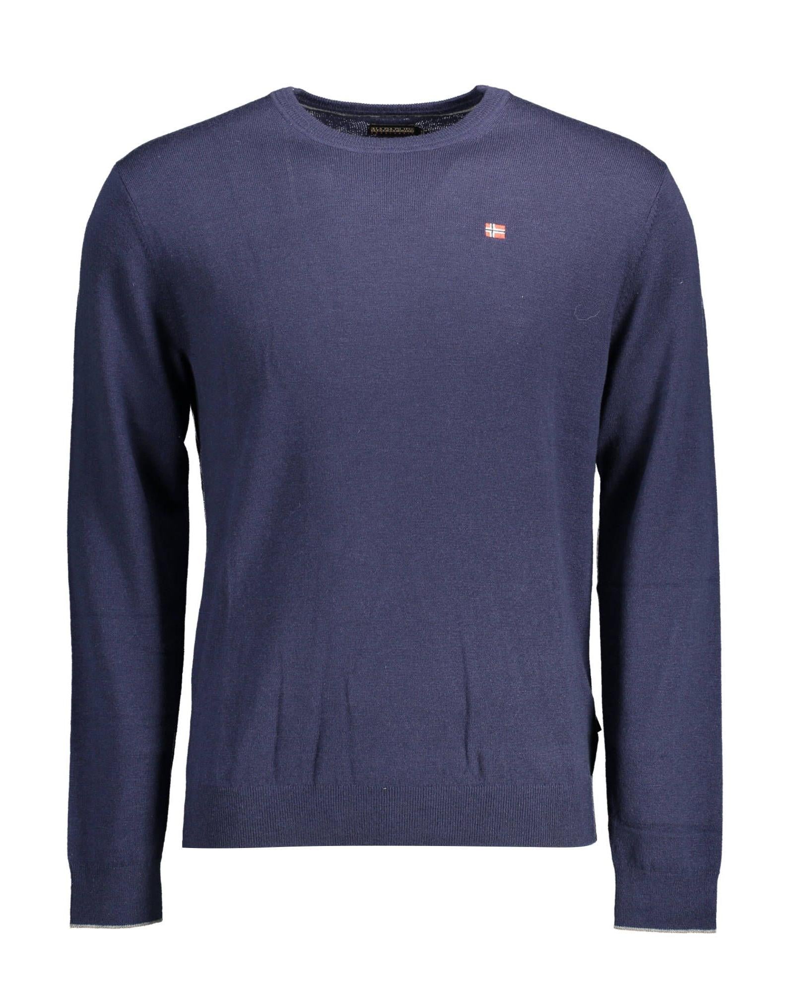 Napapijri Men's Blue Wool Shirt - 2XL Main image