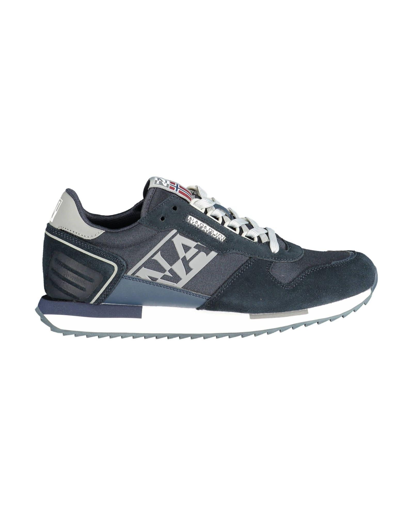 Napapijri Men's Blue Polyester Sneaker - 42 EU Main image