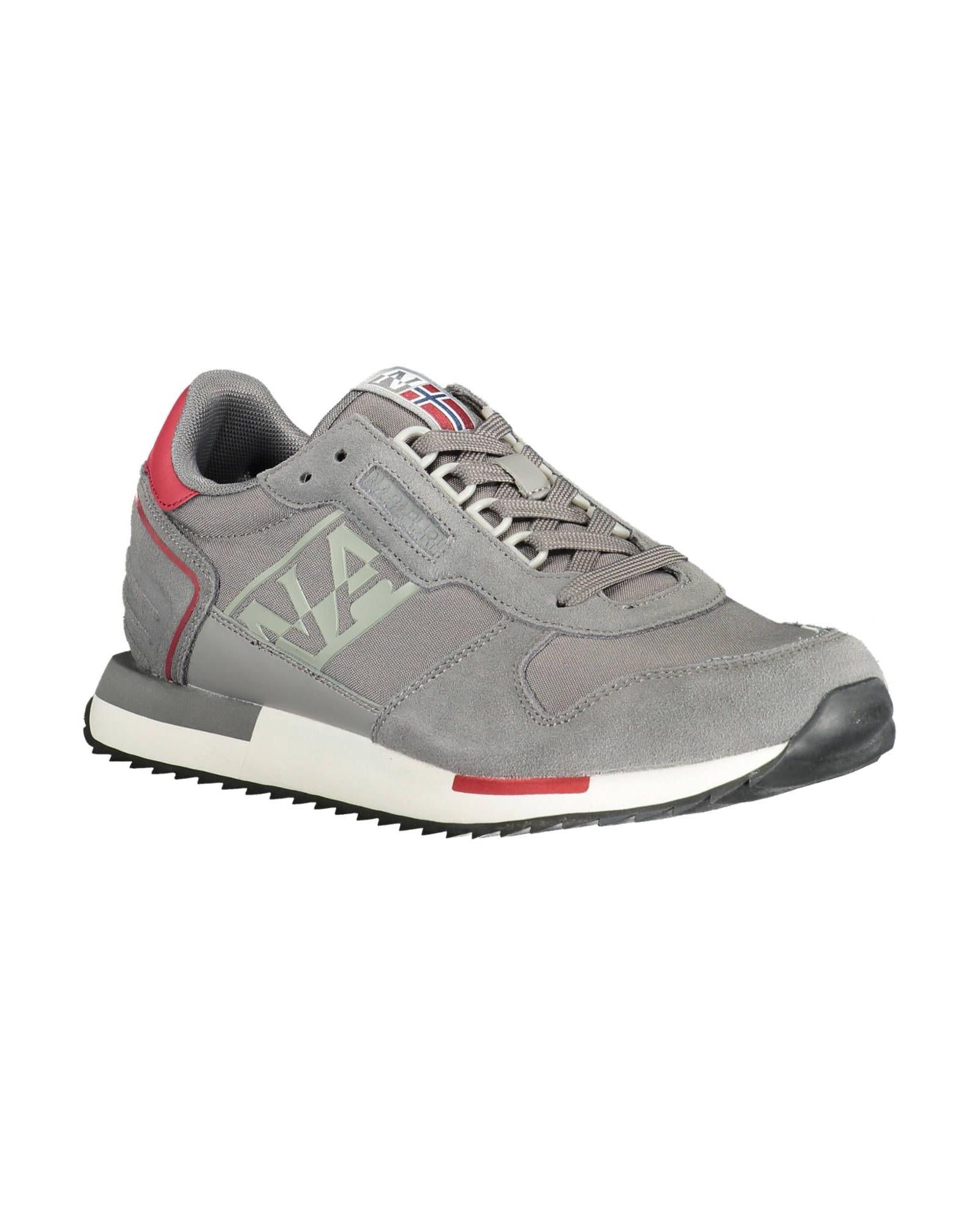 Napapijri Men's Gray Polyester Sneaker - 42 EU Secondary image