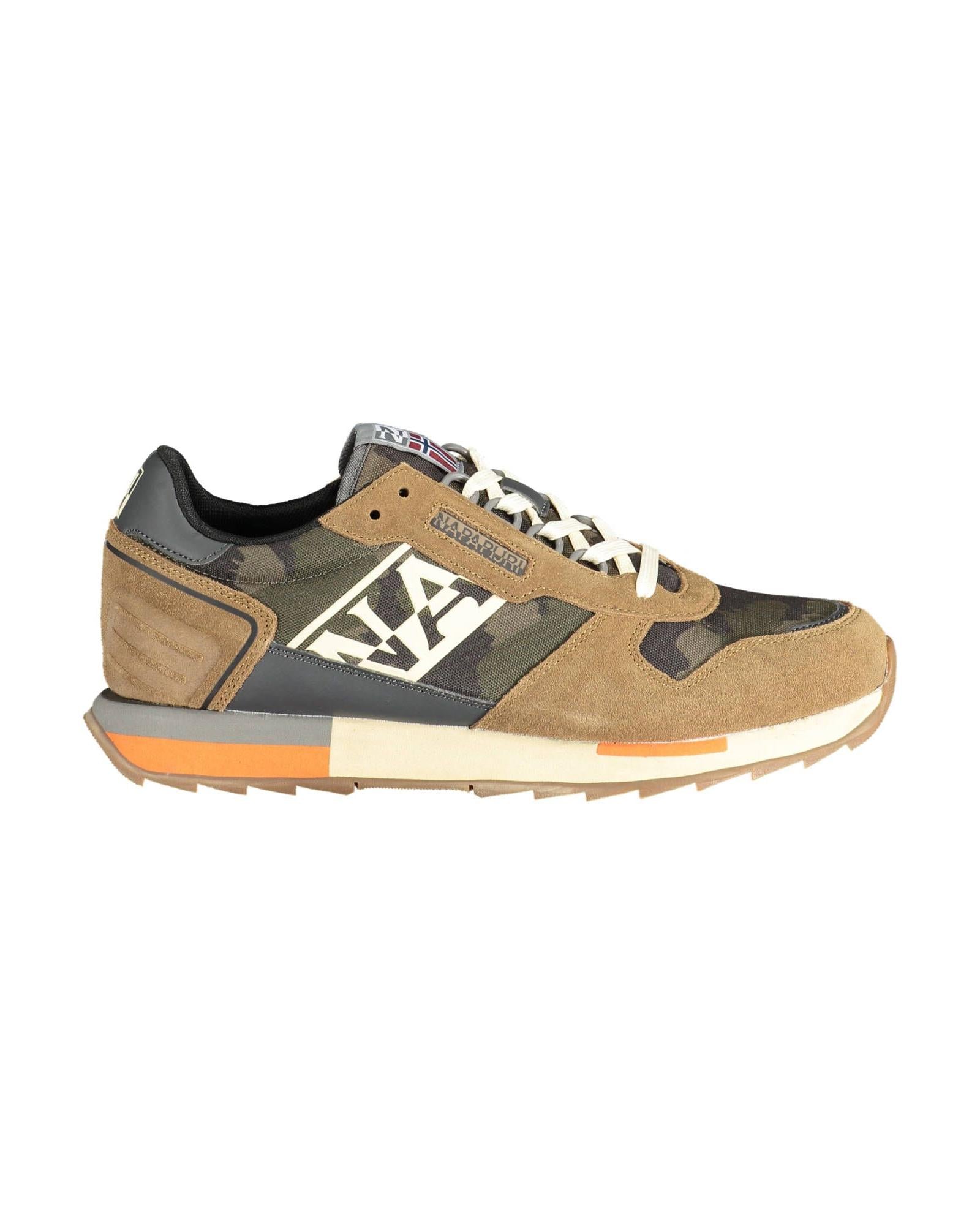 Napapijri Men's Beige Polyester Sneaker - 40 EU Main image
