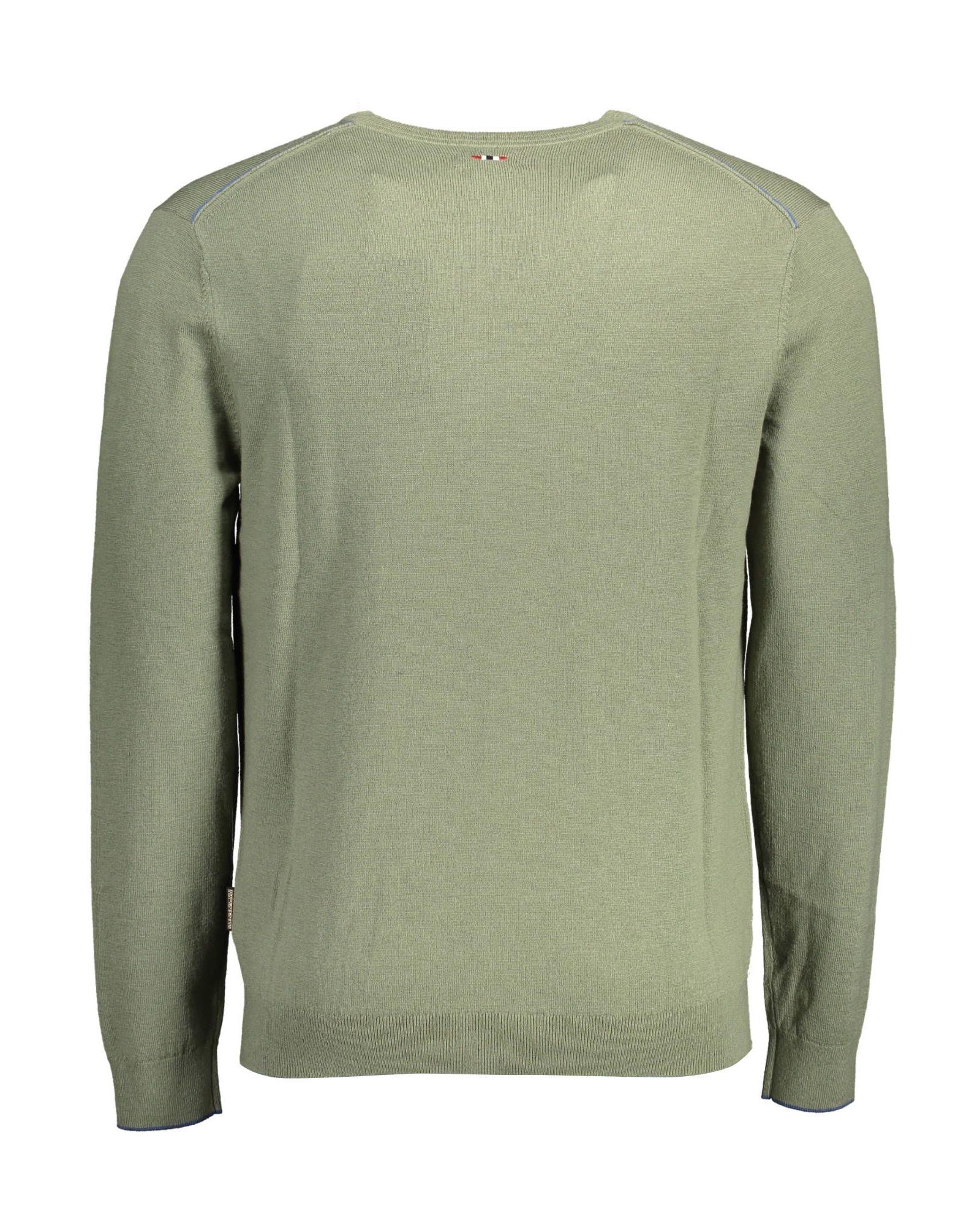 Napapijri Men's Green Wool Shirt - XL Secondary image