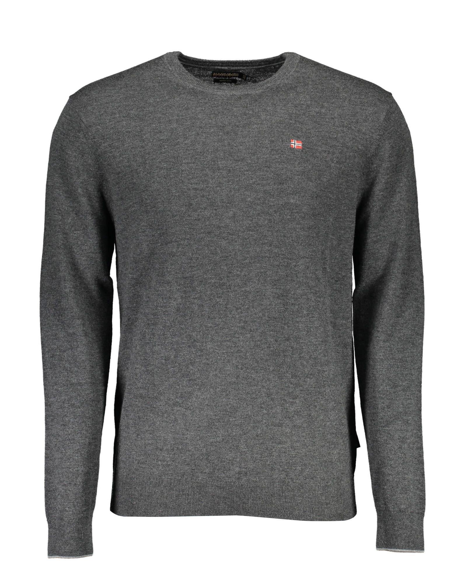 Napapijri Men's Gray Wool Shirt - XL Main image