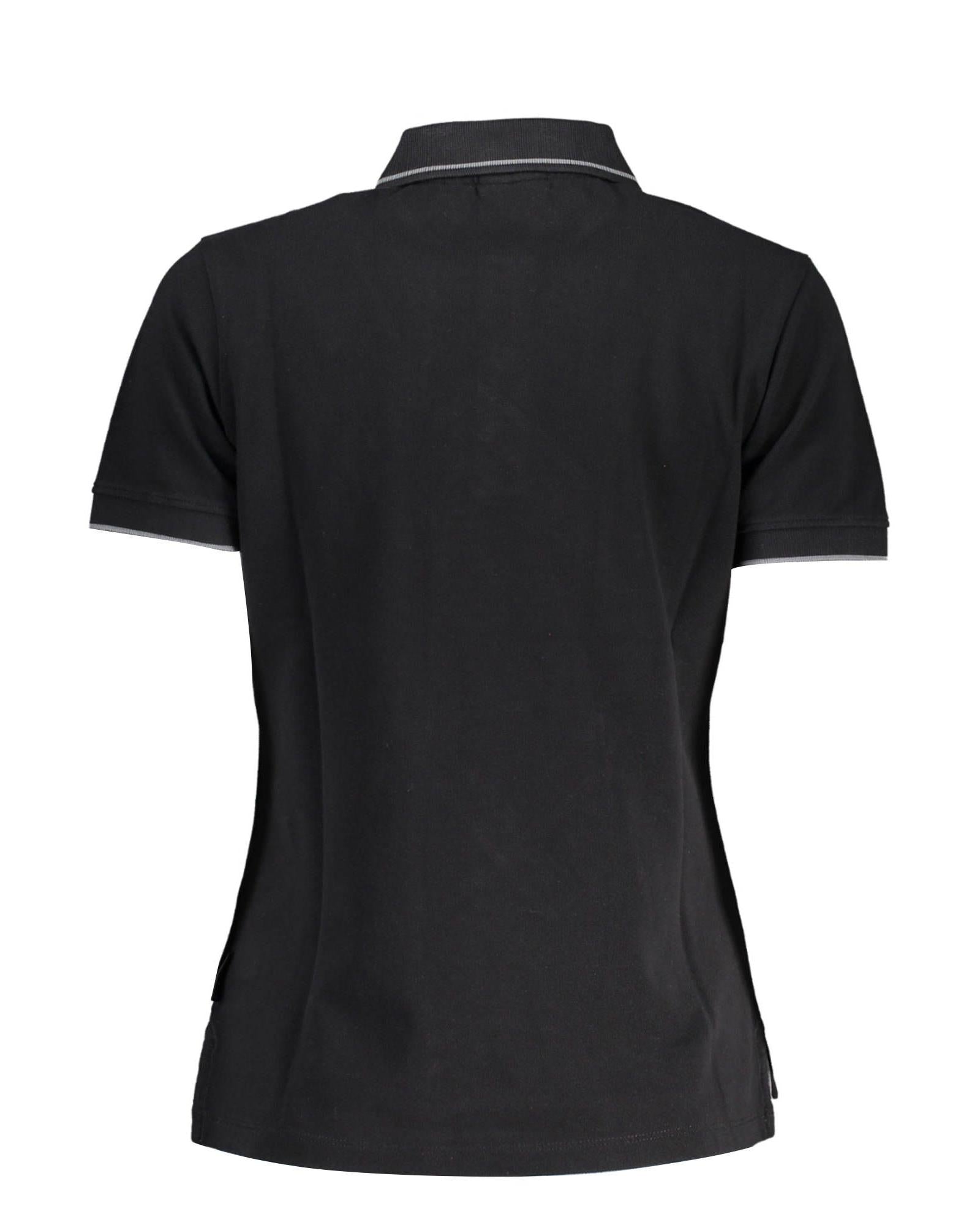 Napapijri Men's Black Cotton Polo Shirt - L Secondary image