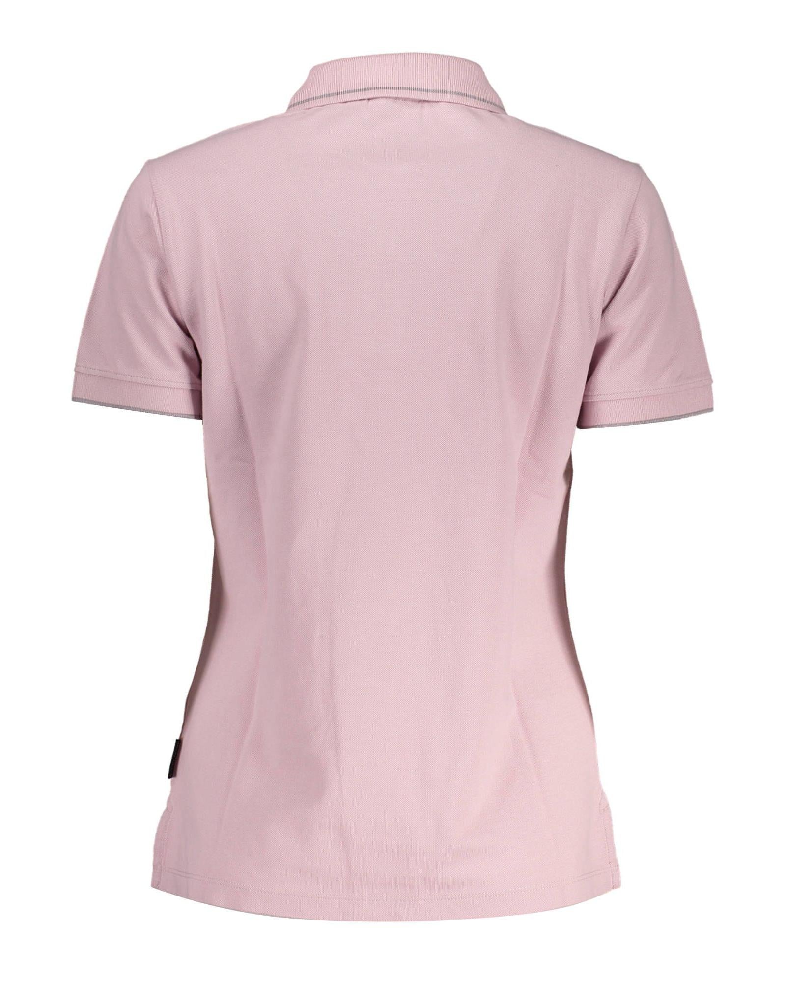 Napapijri Men's Pink Cotton Polo Shirt - S Secondary image