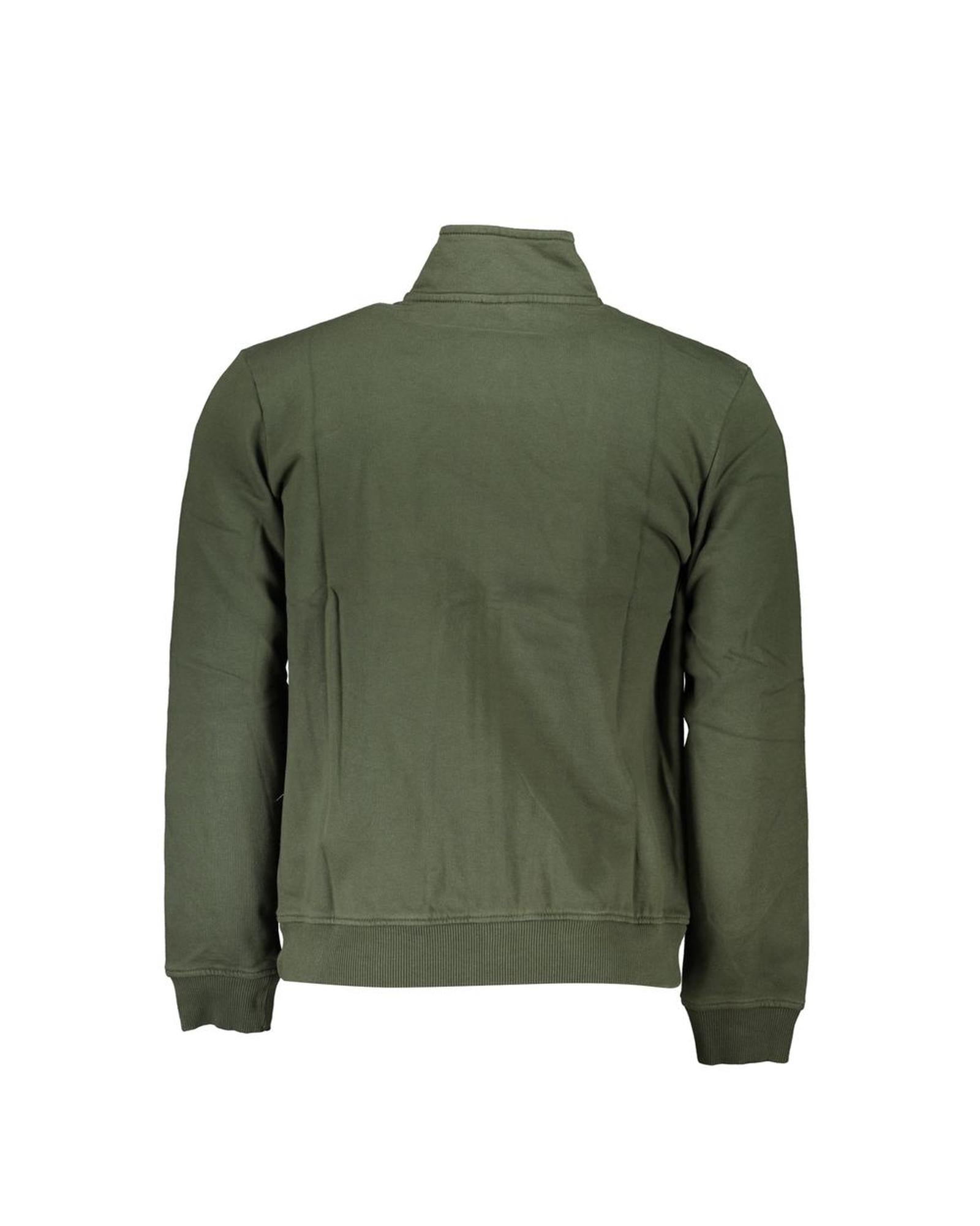 Napapijri Men's Green Cotton Sweater - M Secondary image