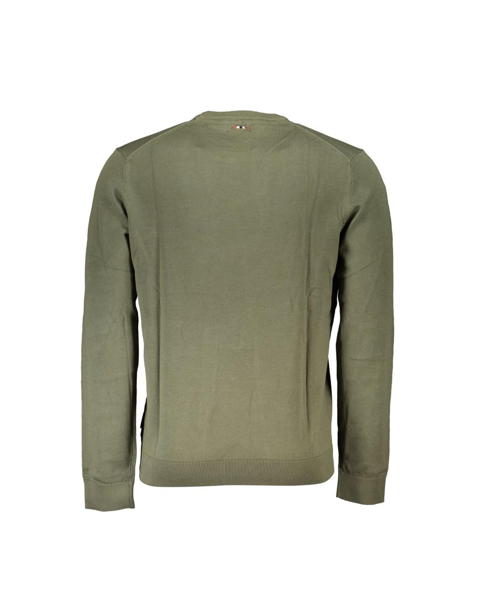 Napapijri Men's Green Cotton Shirt - S Secondary image