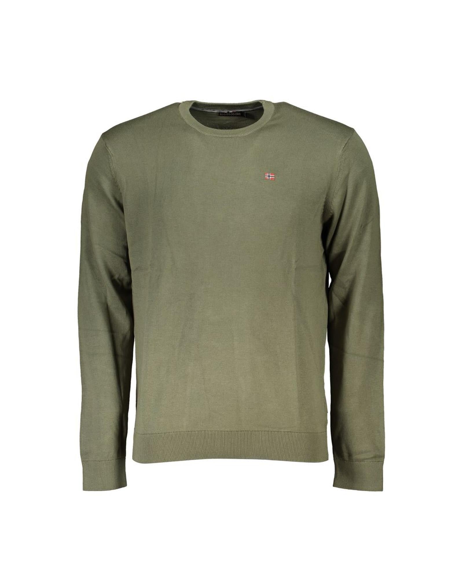 Napapijri Men's Green Cotton Shirt - XL Main image