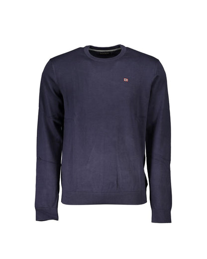 Napapijri Men's Blue Cotton Shirt - S