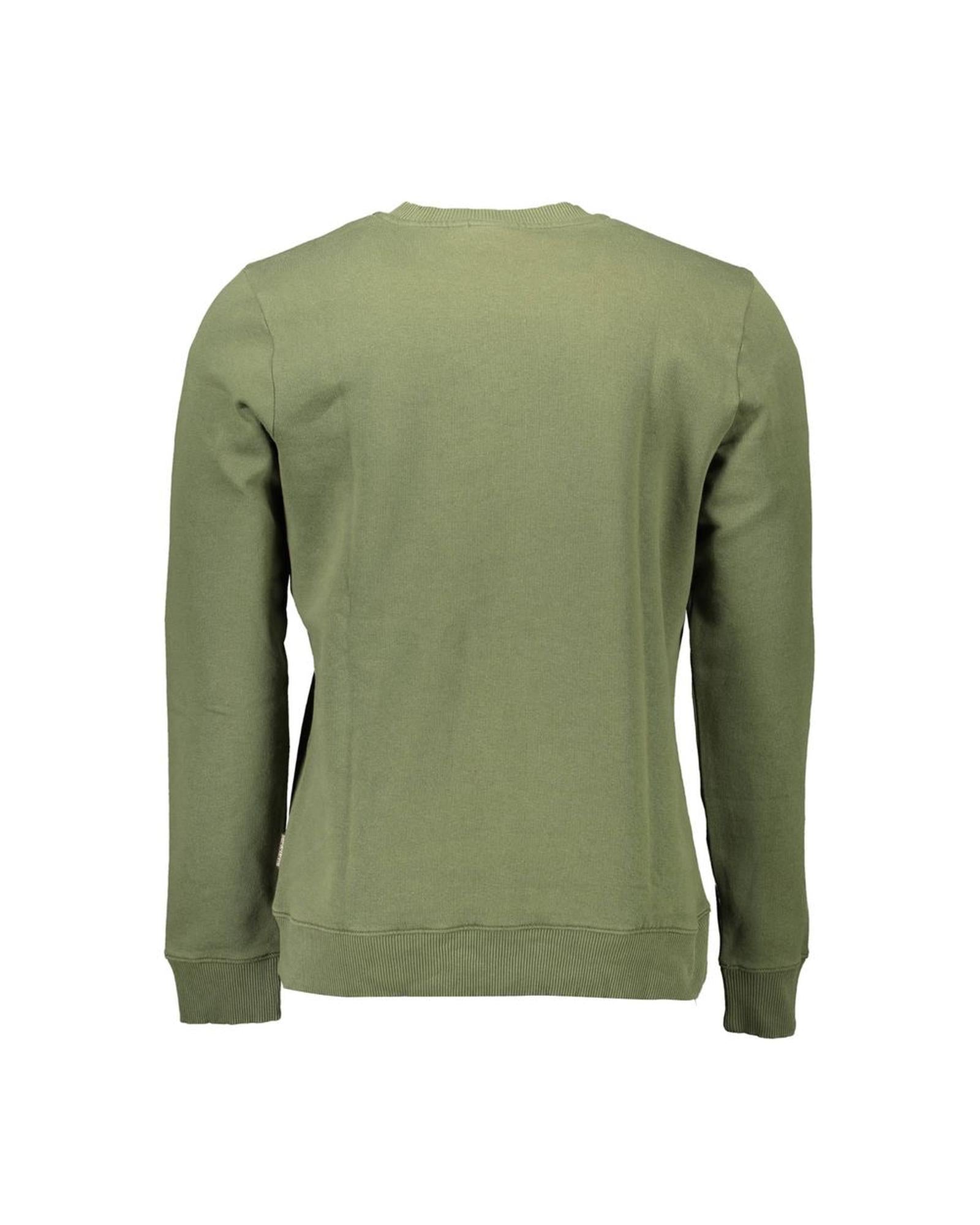 Napapijri Men's Green Cotton Sweater - 2XL Secondary image