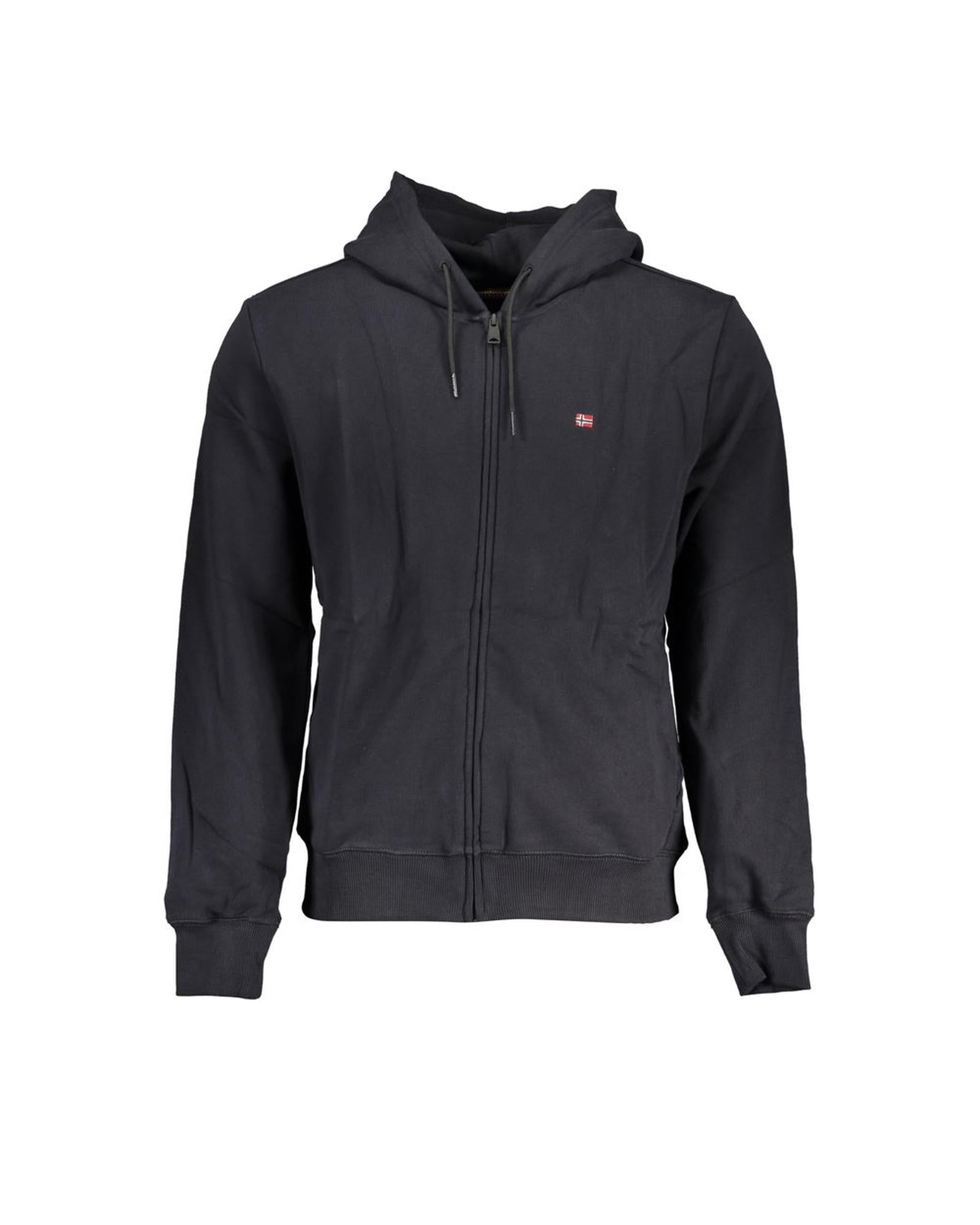 Napapijri Men's Black Cotton Sweater - S Main image