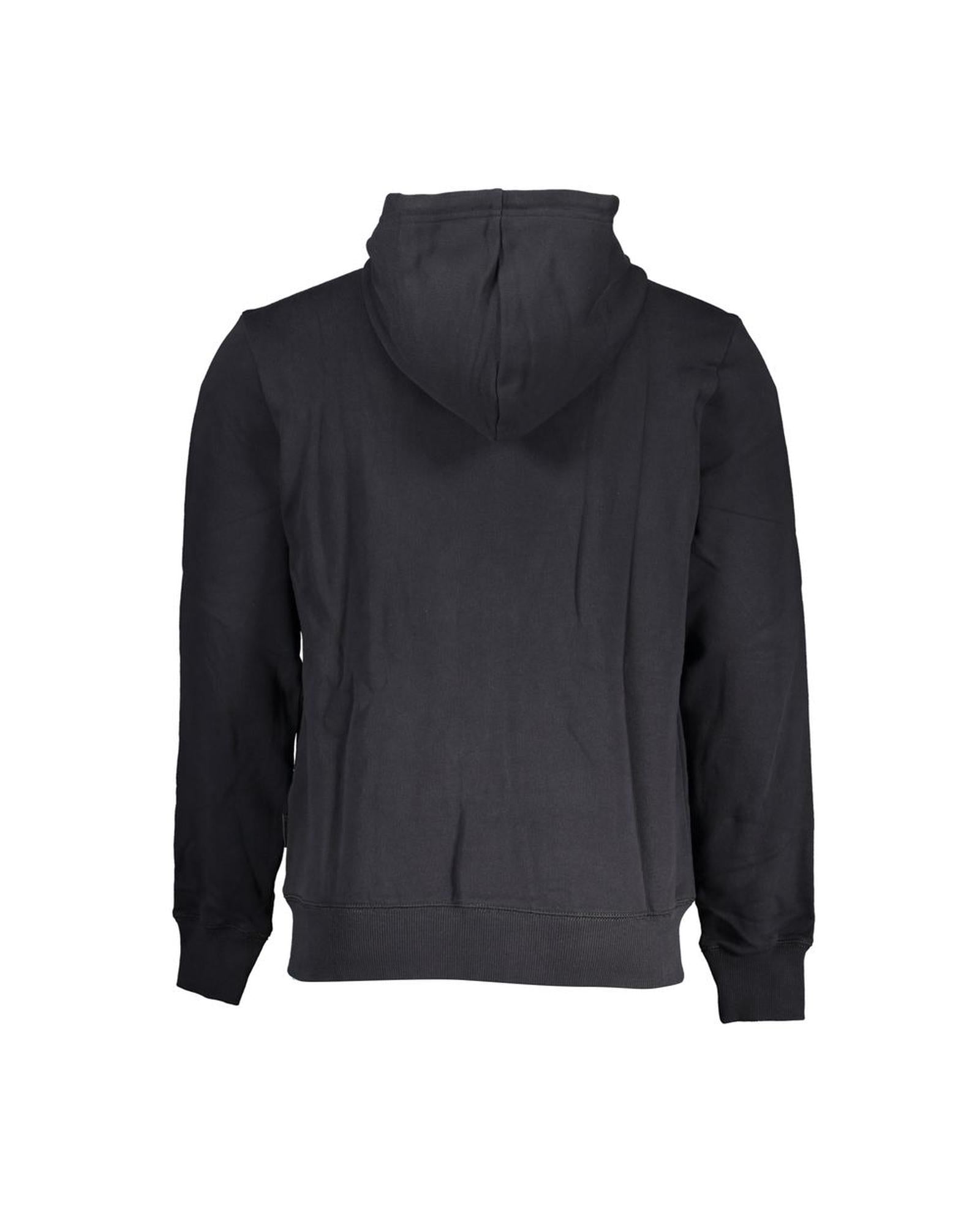 Napapijri Men's Black Cotton Sweater - S Secondary image