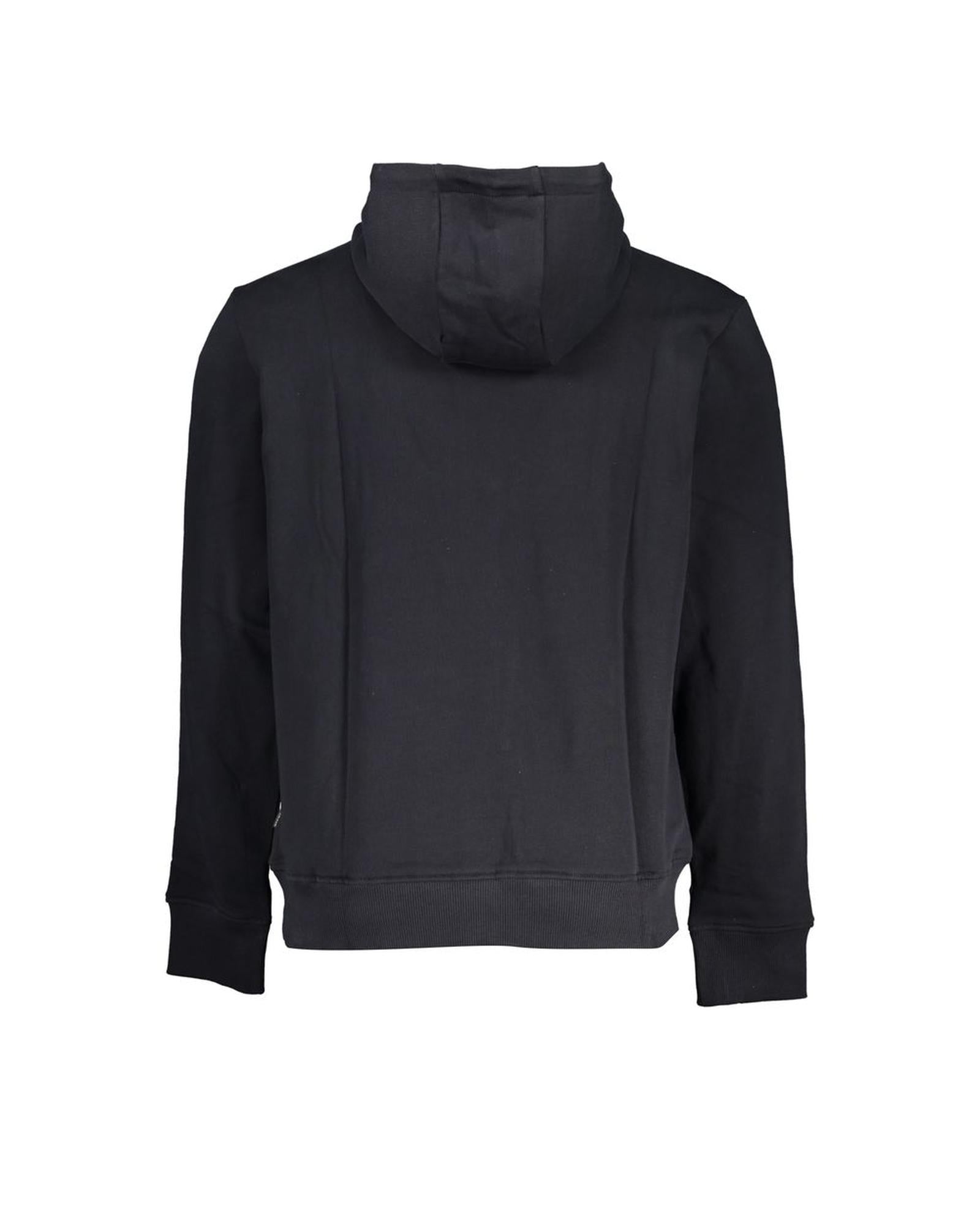 Napapijri Men's Black Cotton Sweater - L Secondary image