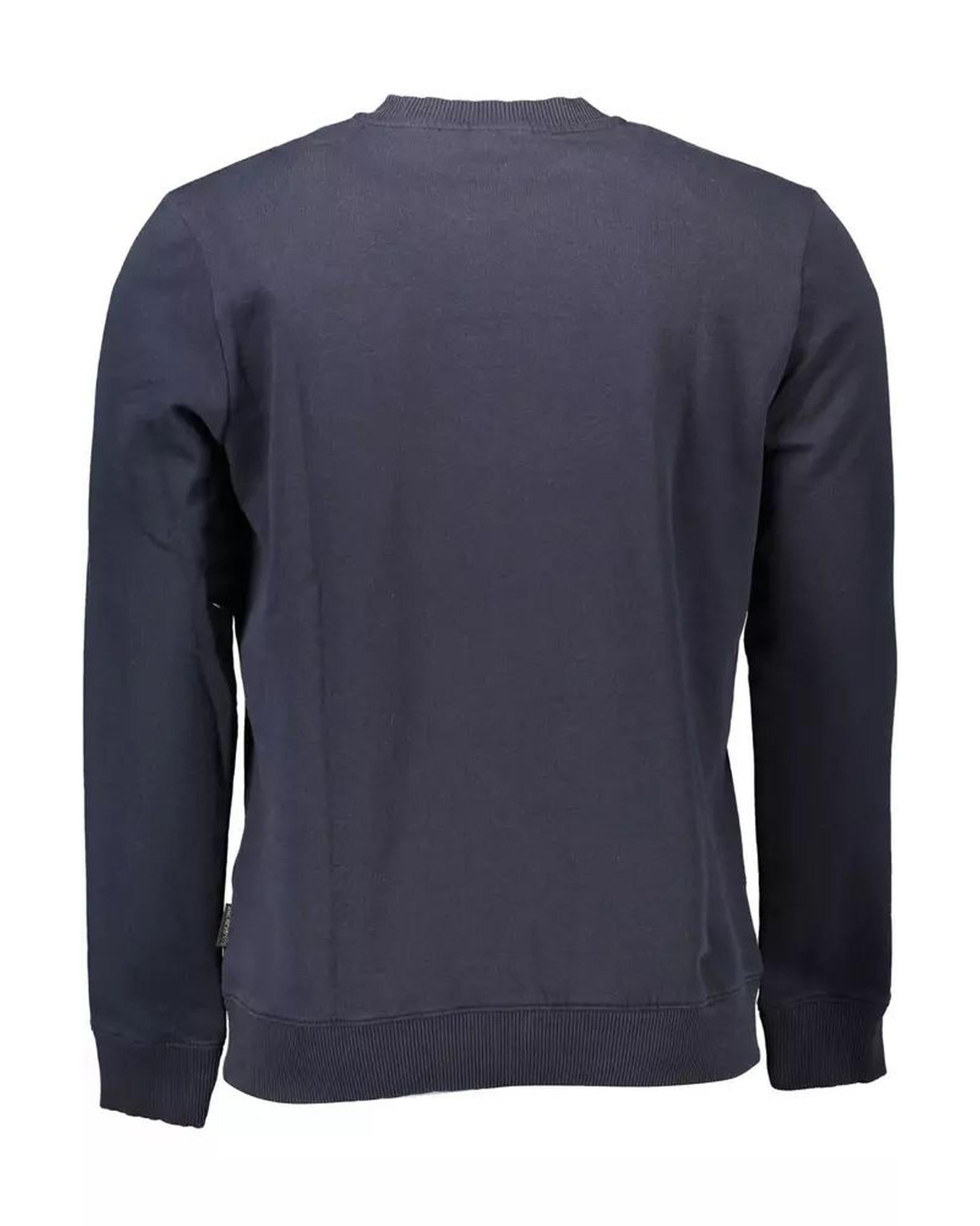 Napapijri Men's Blue Cotton Sweater - M Secondary image