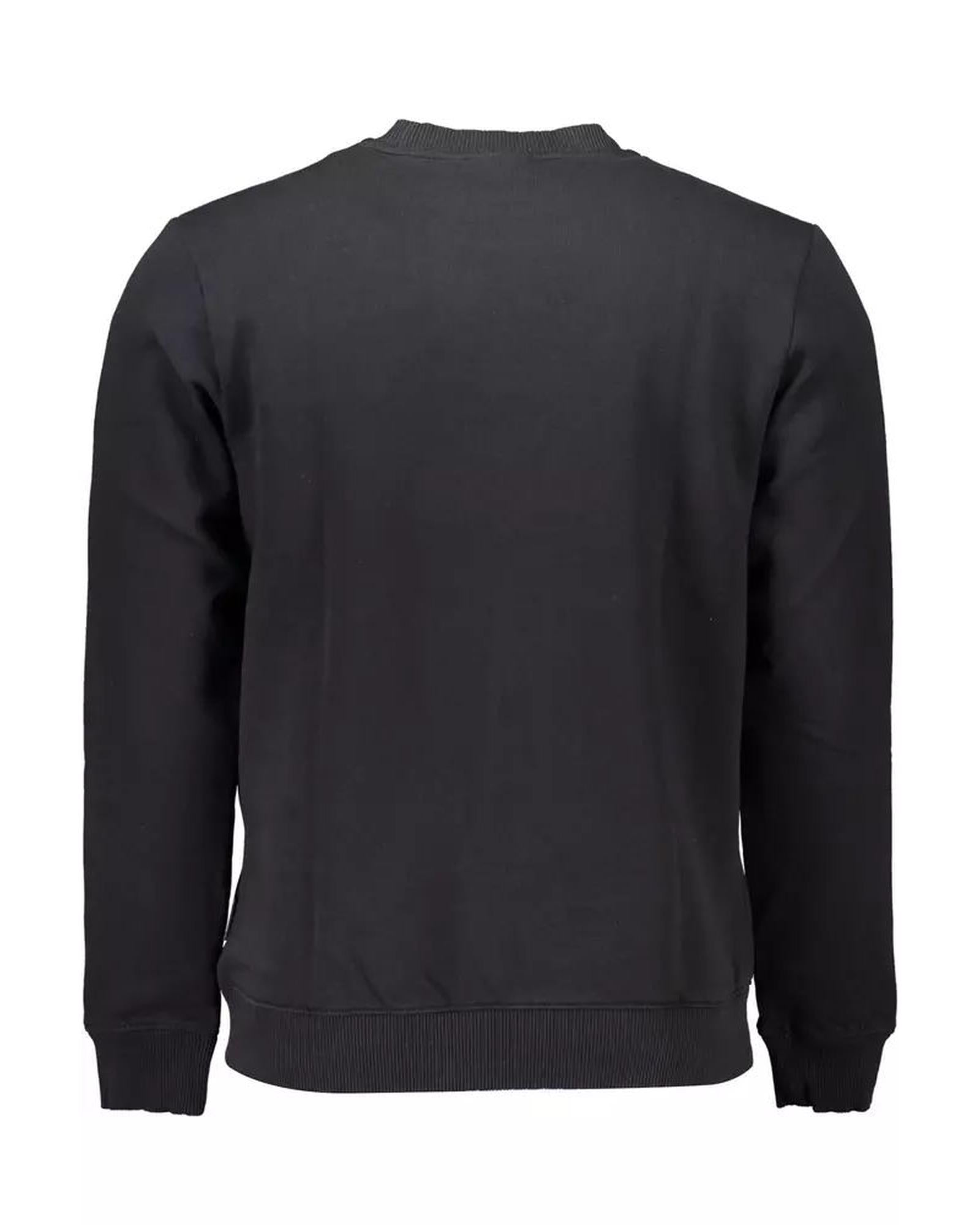 Napapijri Men's Black Cotton Sweater - 2XL Secondary image