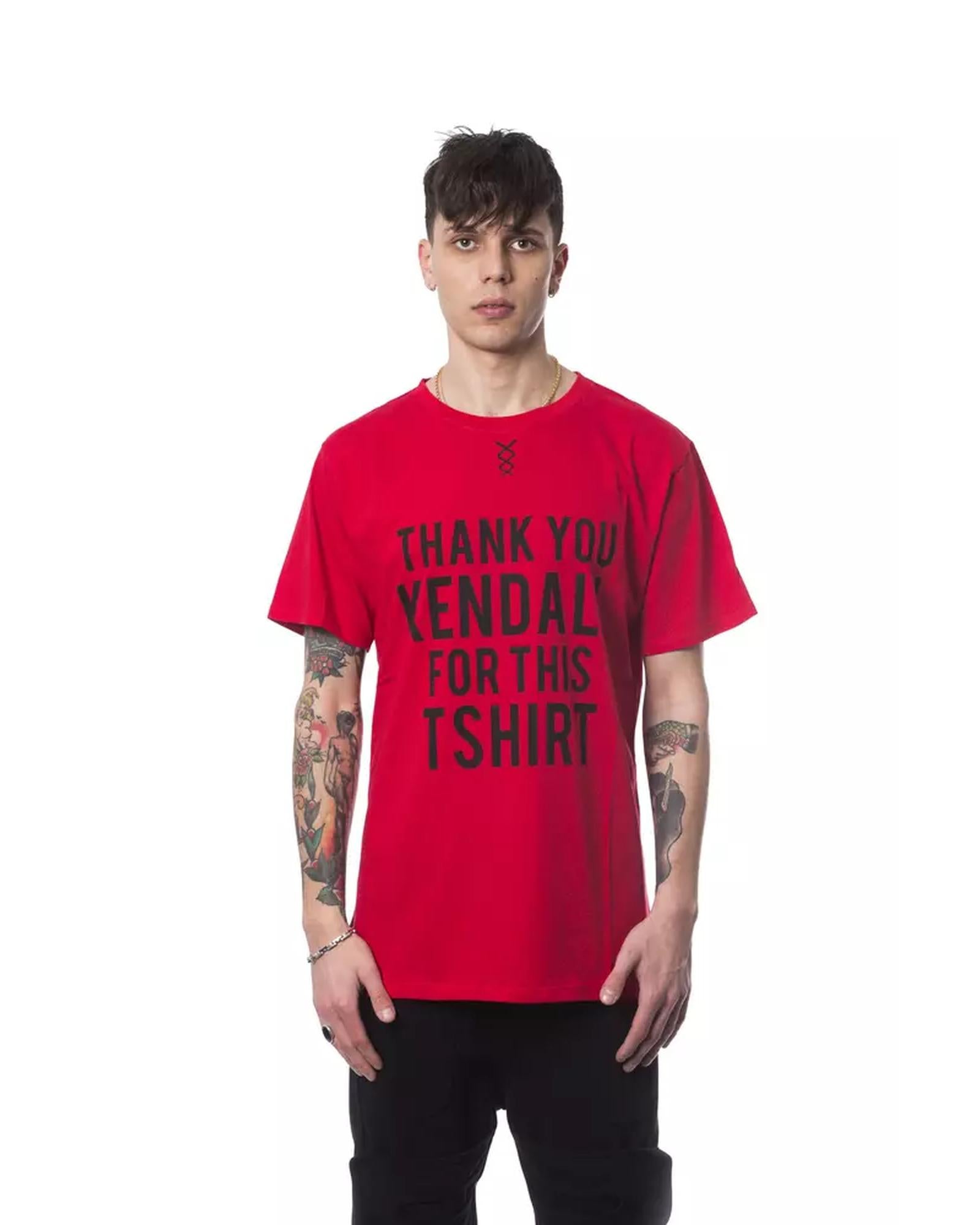 Printed Round Neck Short Sleeve T-shirt M Men Main image
