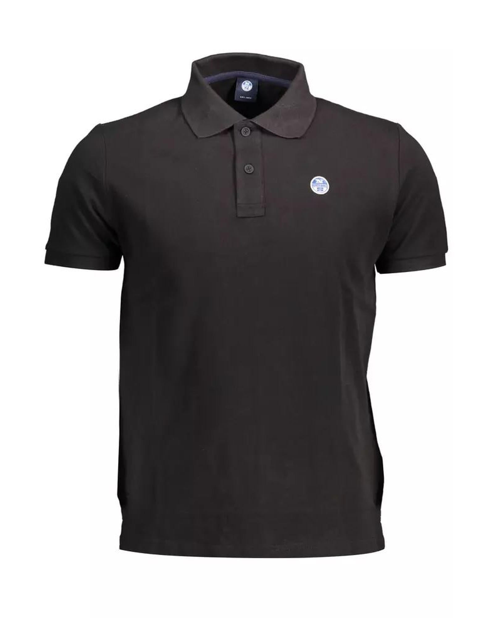 North Sails Men's Black Cotton Polo Shirt - L Main image