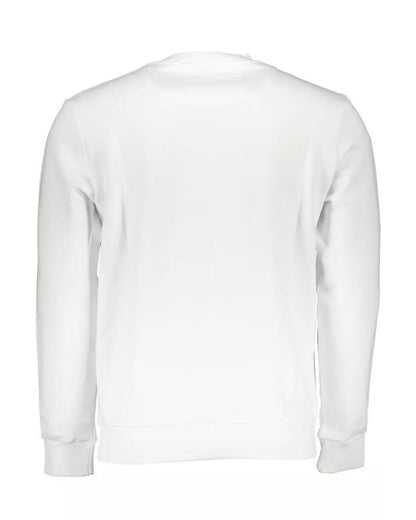 North Sails Men's White Cotton Sweater - XL