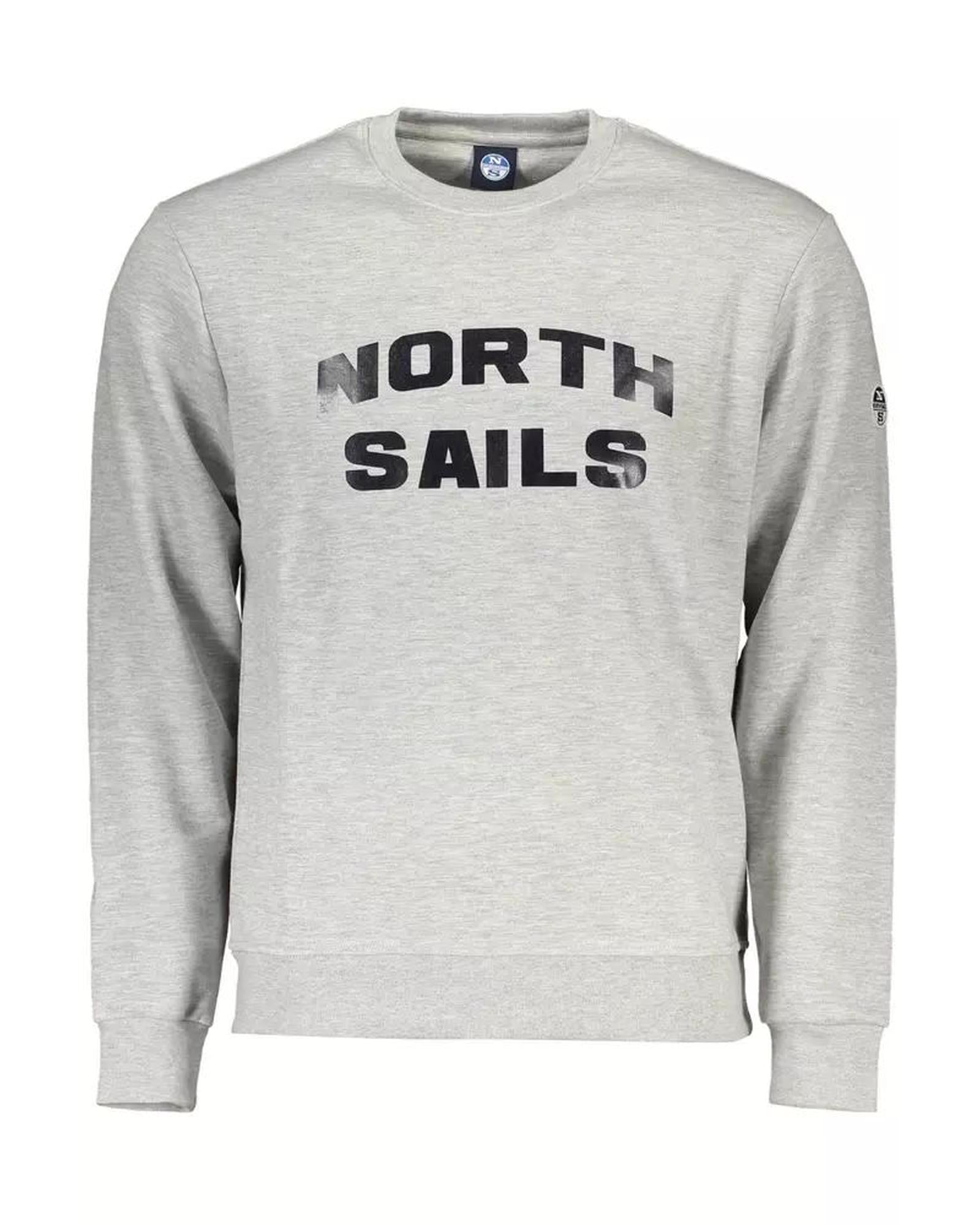 North Sails Men's Gray Cotton Sweater - M Main image