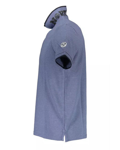 North Sails Men's Blue Cotton Polo Shirt - 2XL